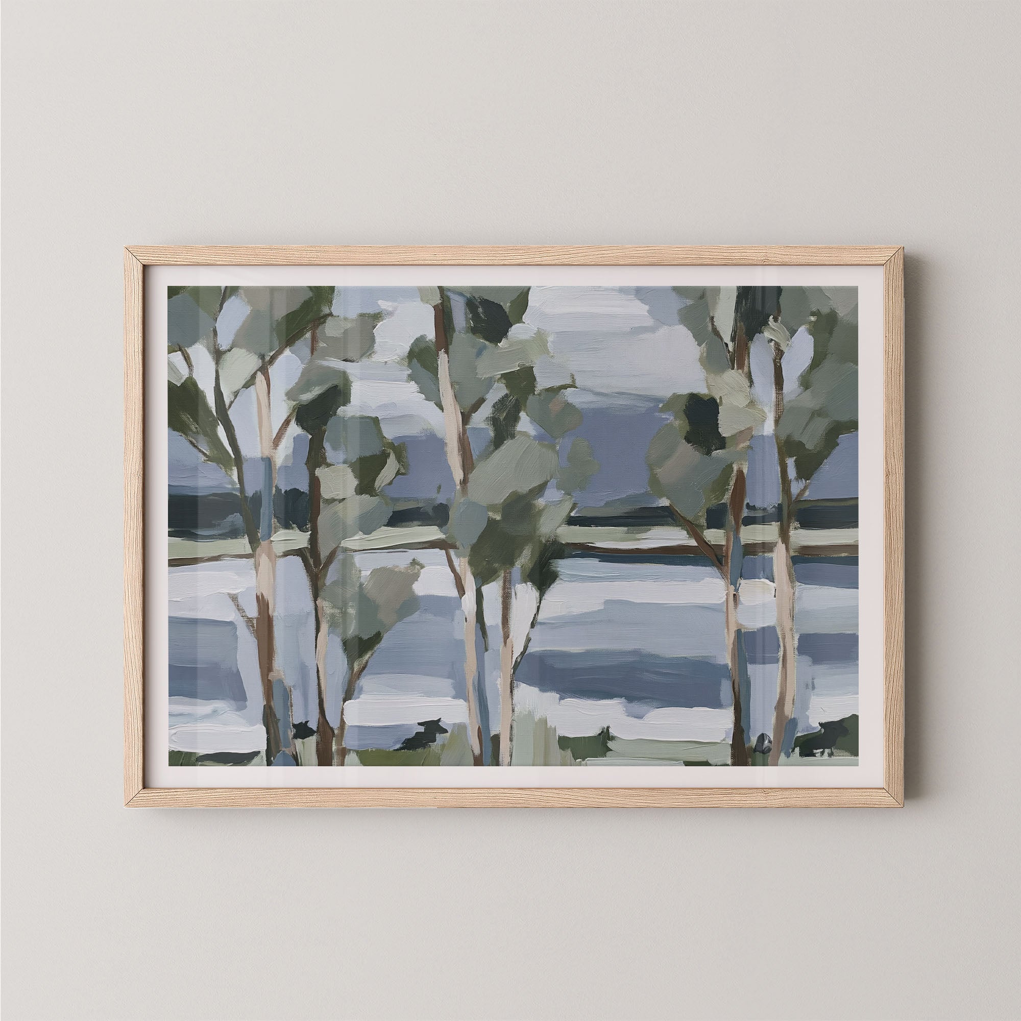 Abstract Lake II