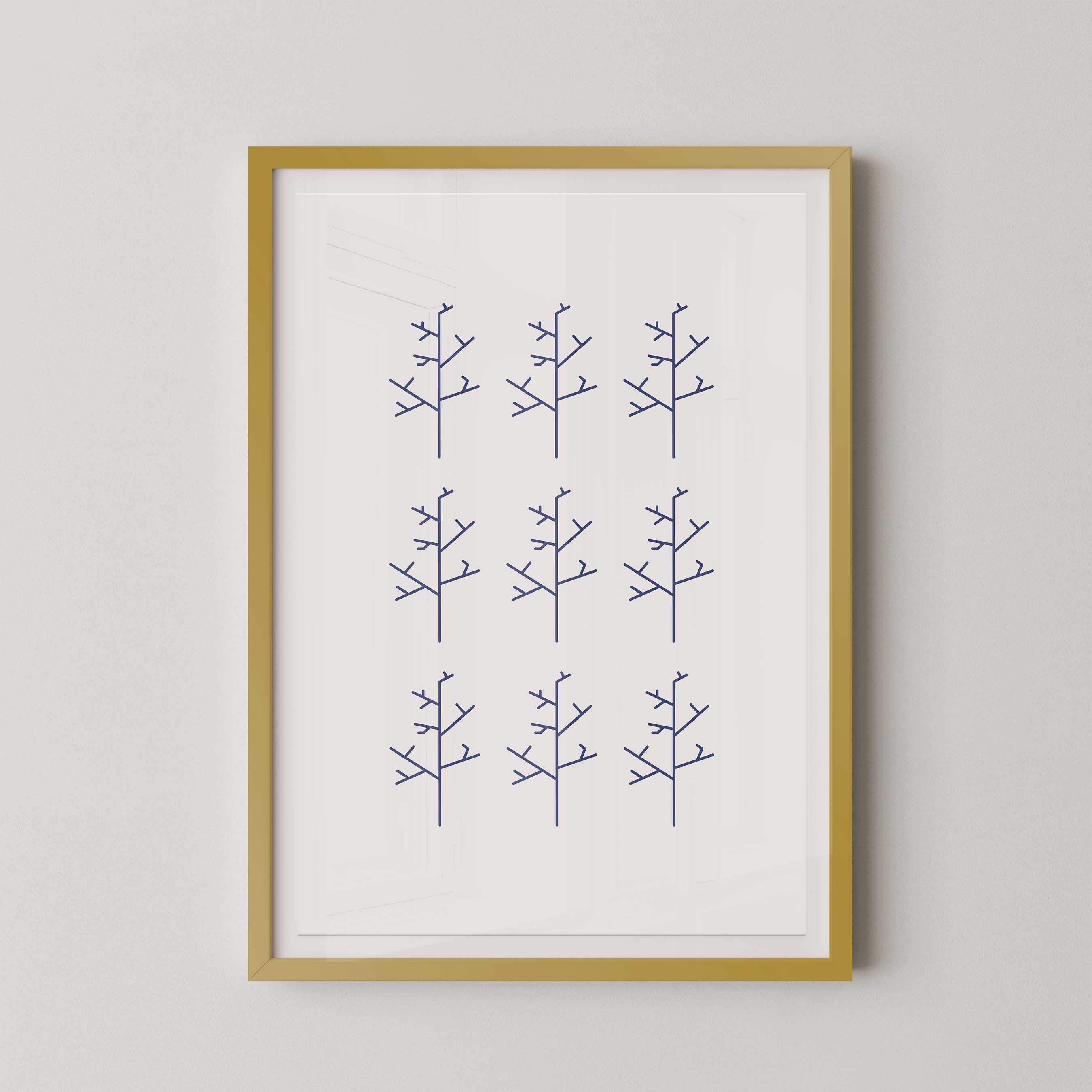 Aspens in Cream