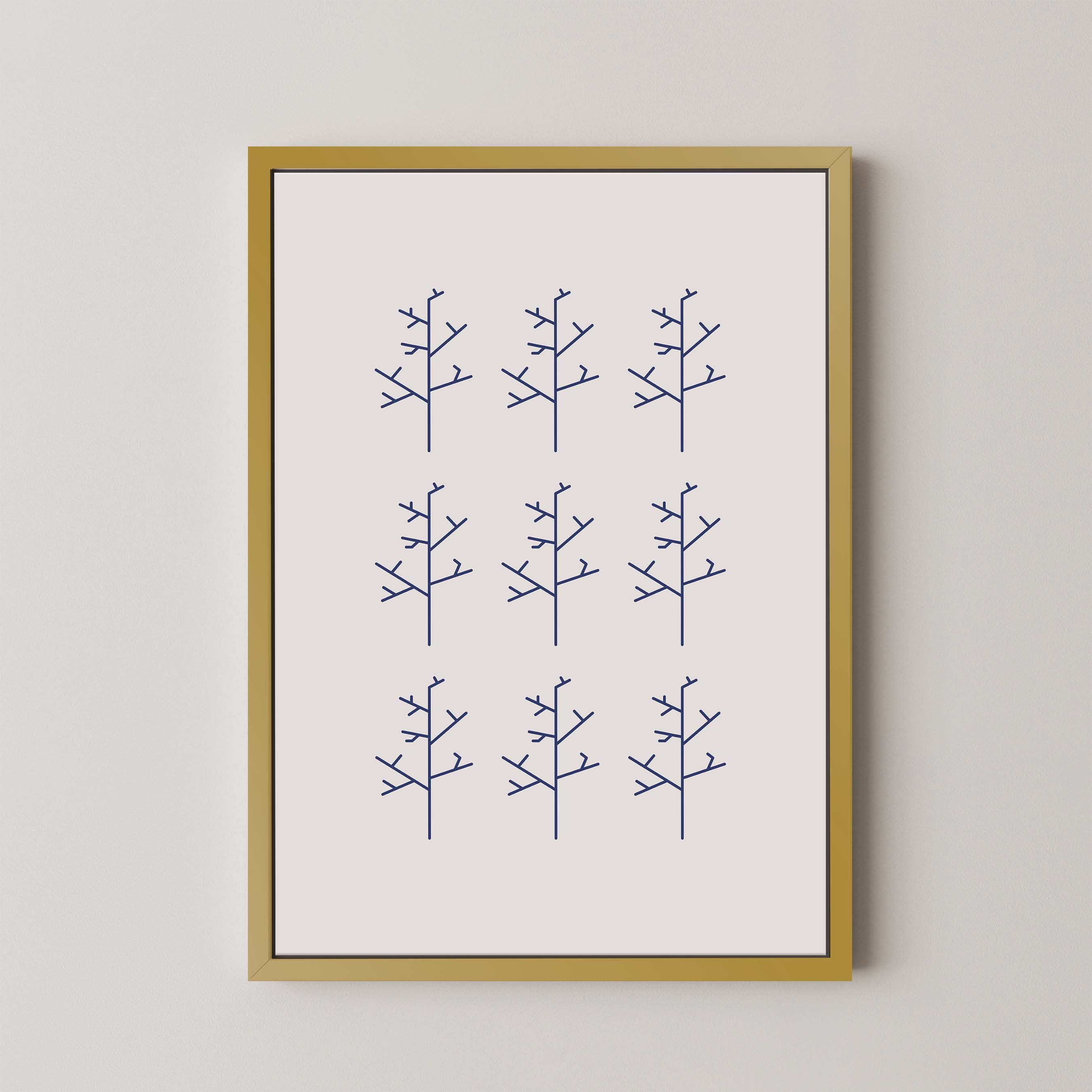 Aspens in Cream