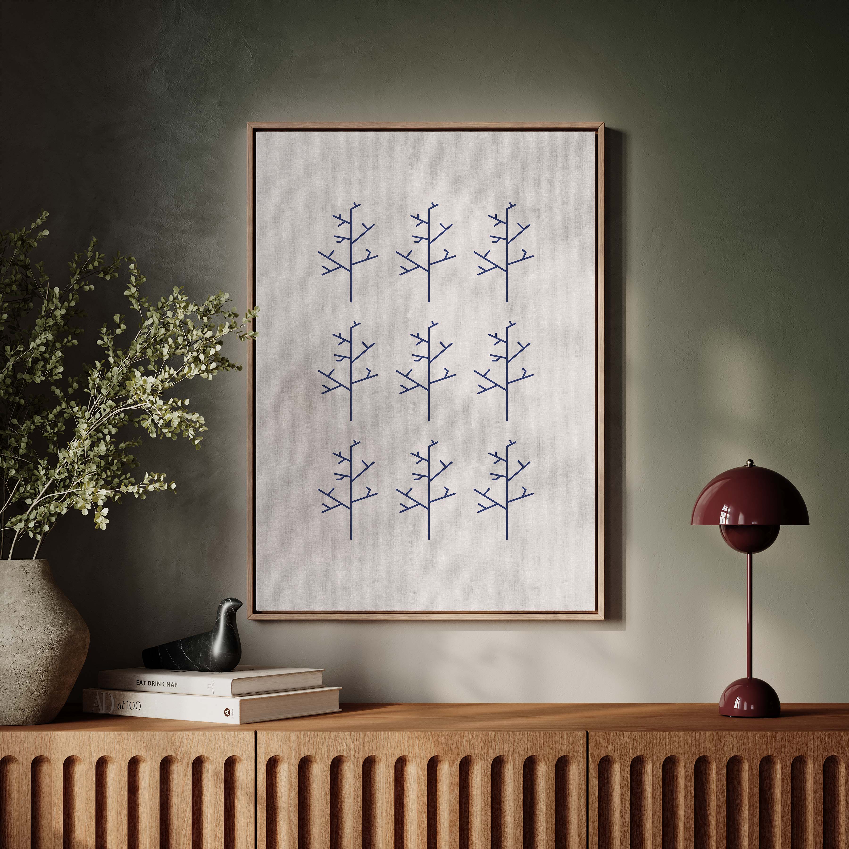 Aspens in Cream