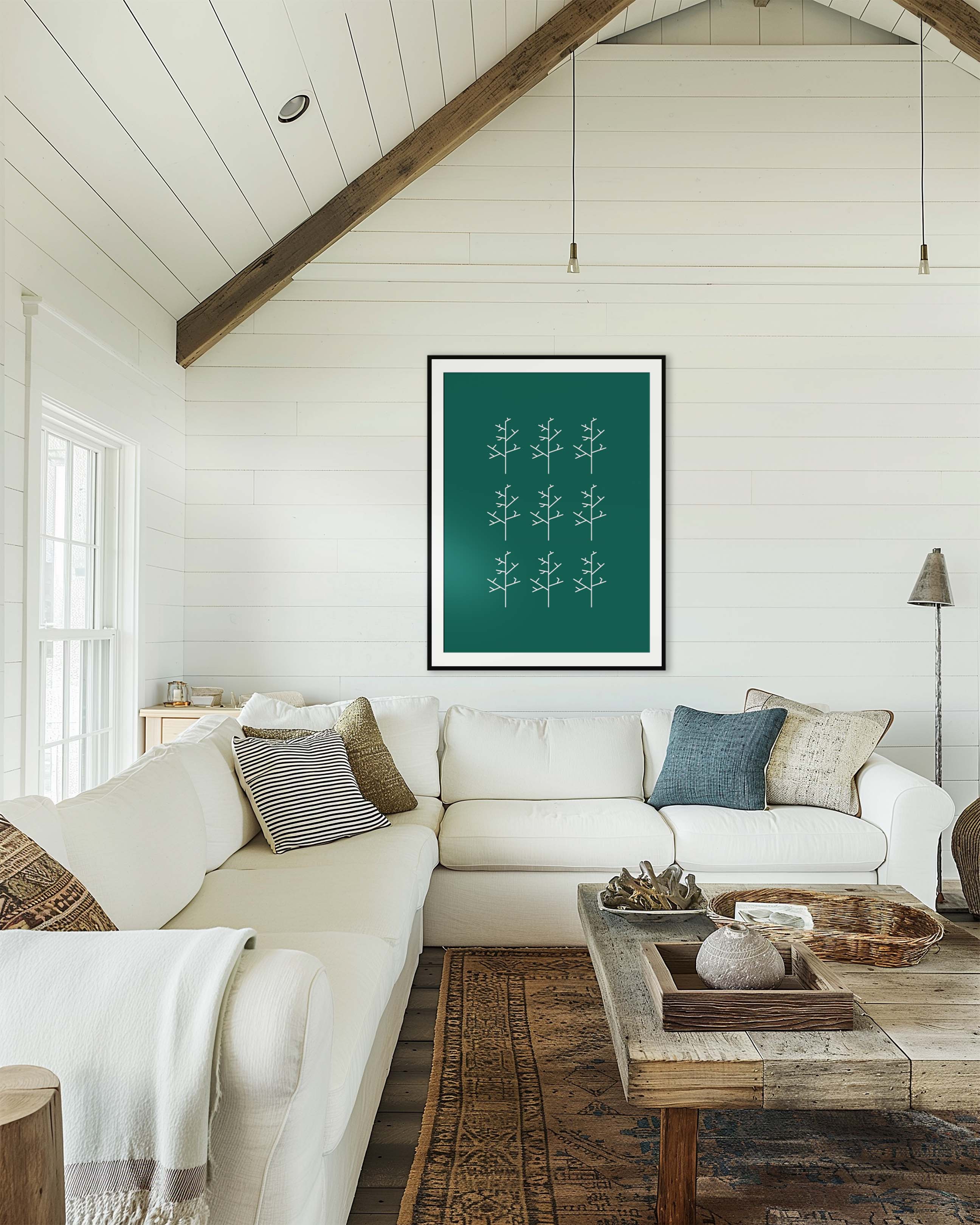 Aspens in Green
