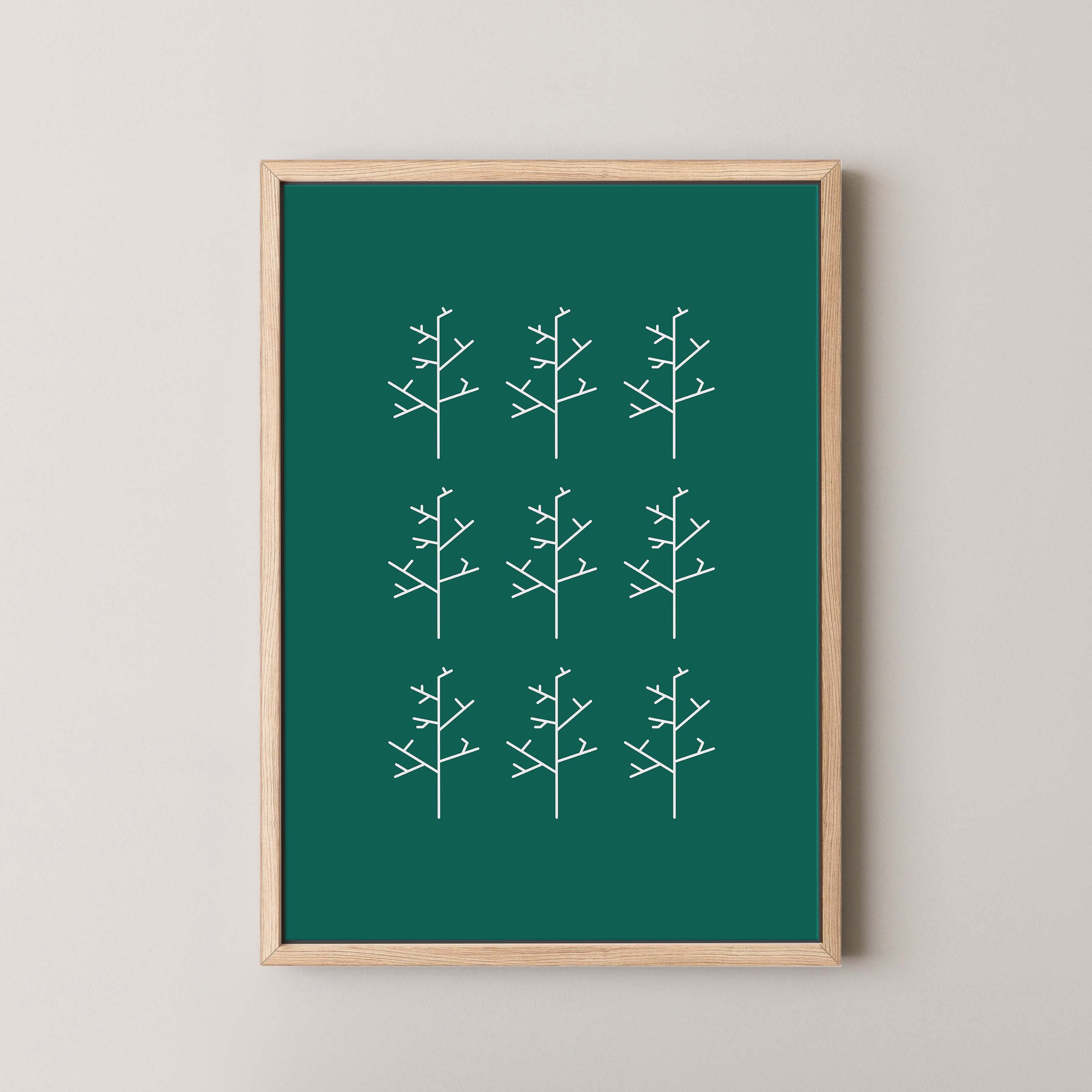 Aspens in Green