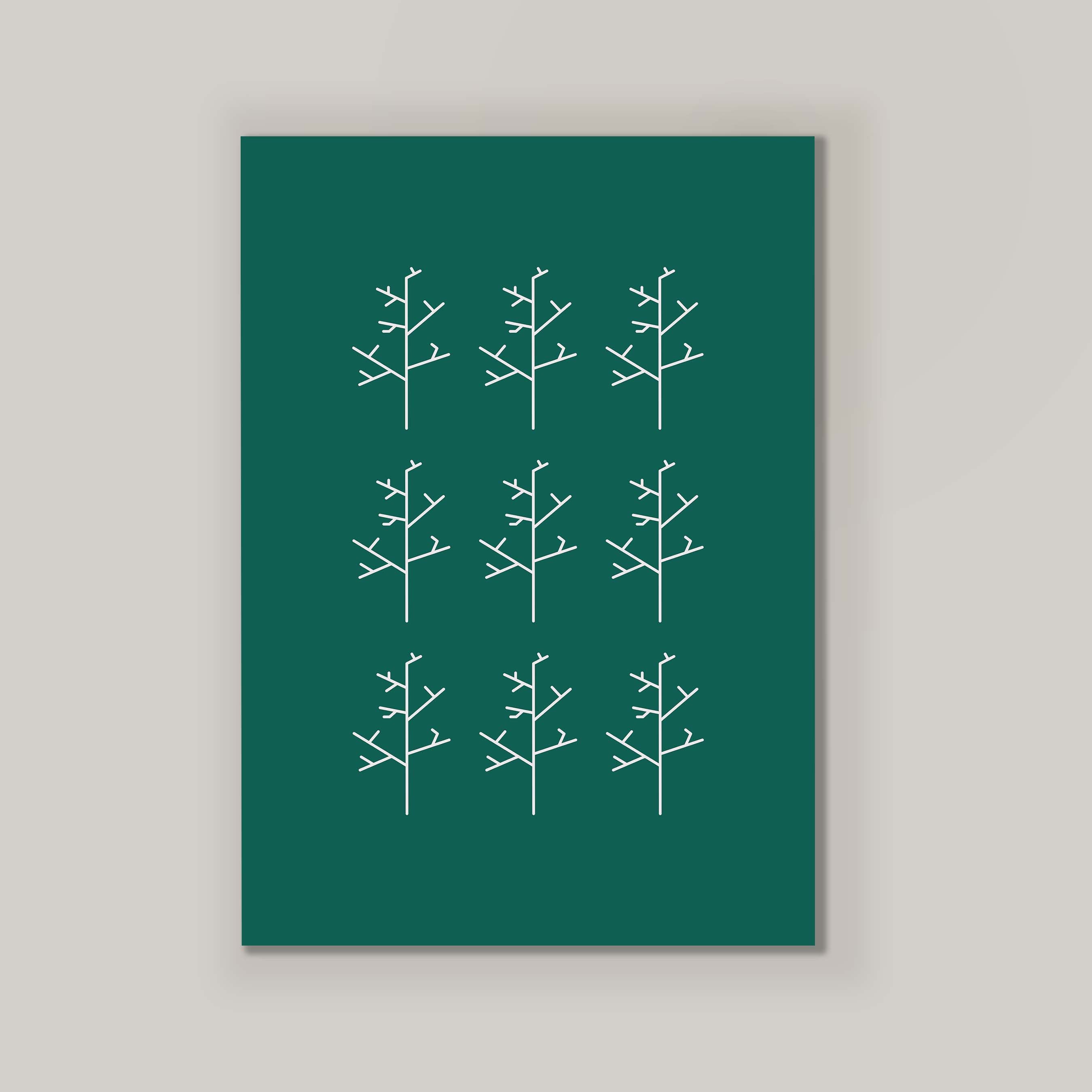 Aspens in Green
