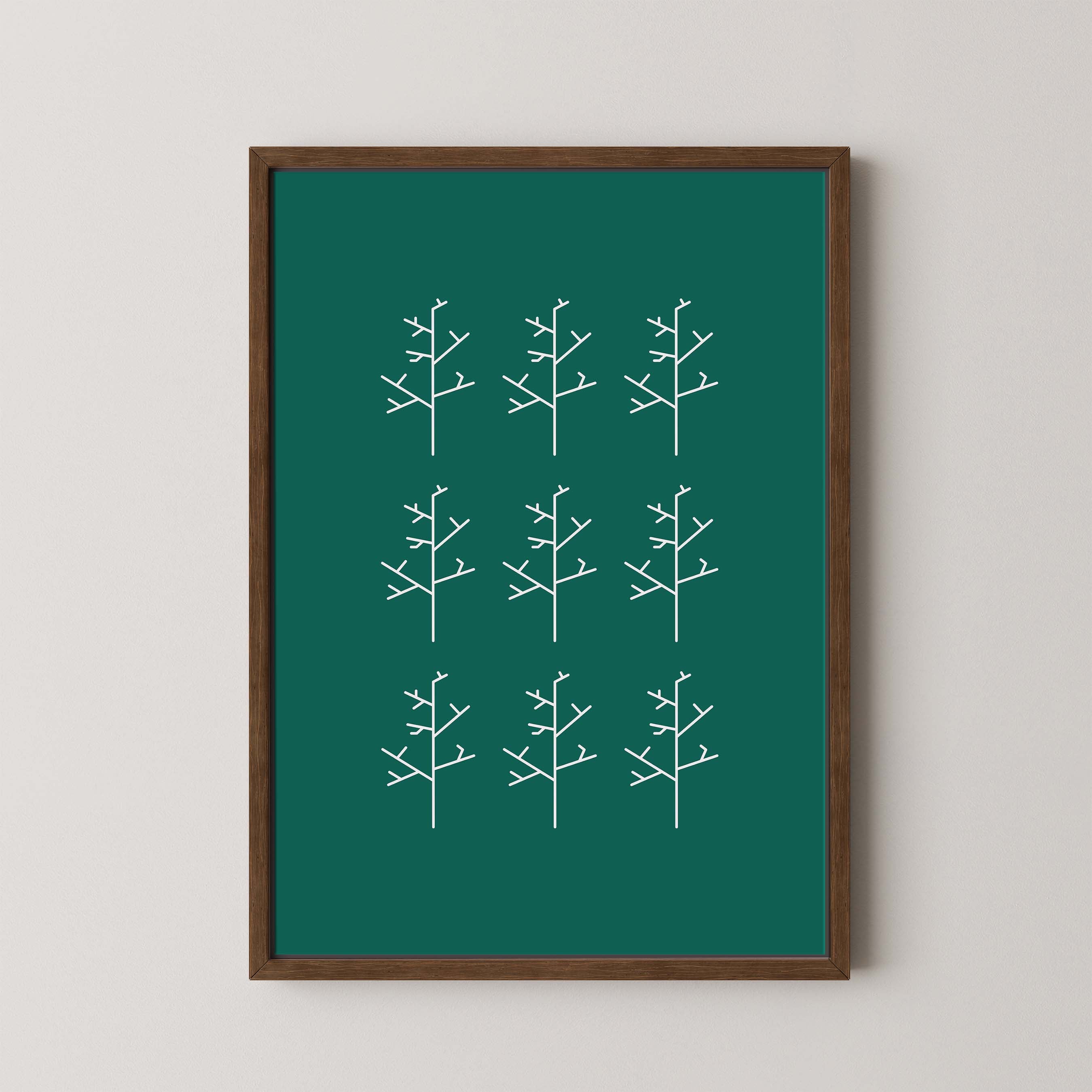 Aspens in Green