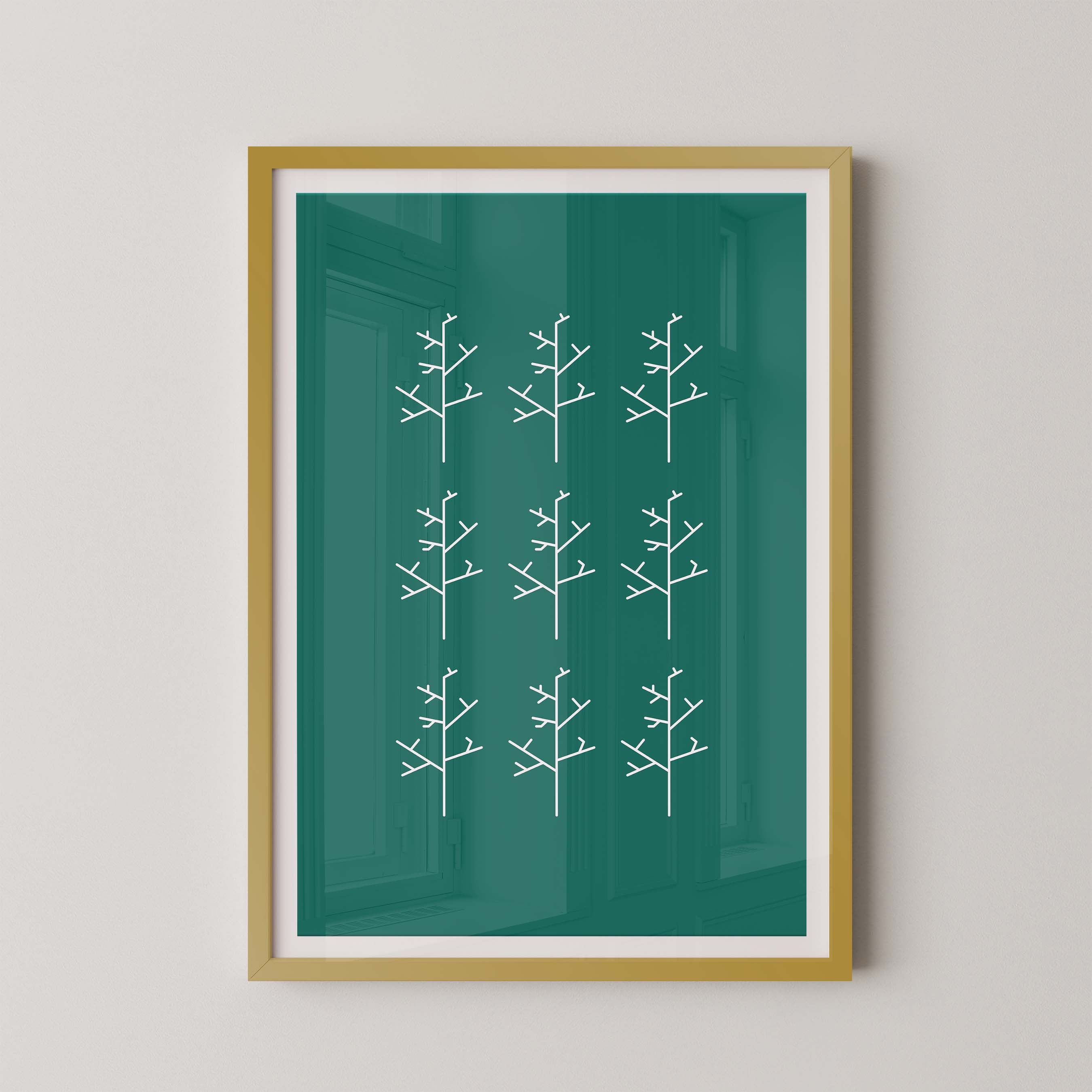 Aspens in Green