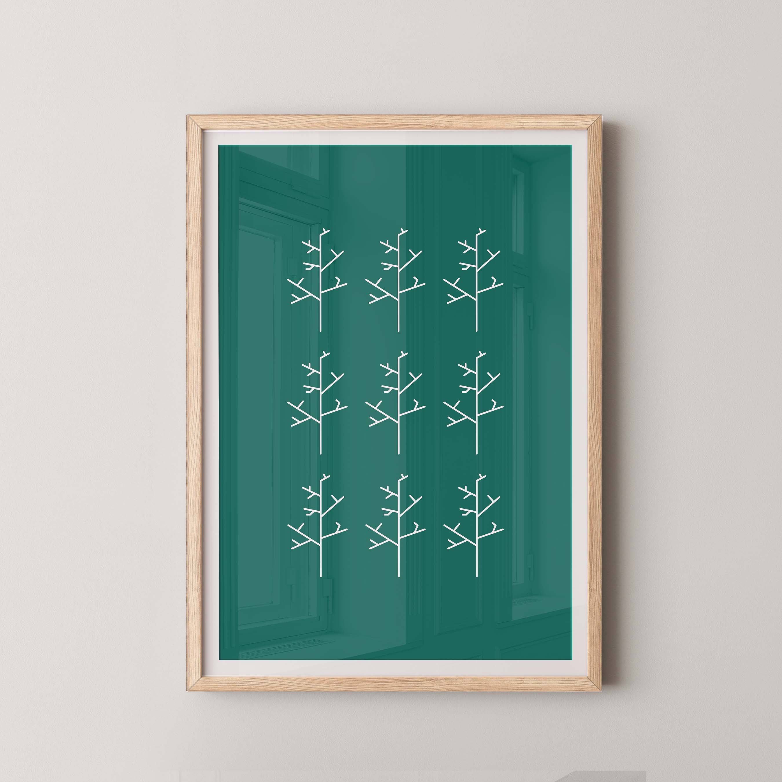 Aspens in Green