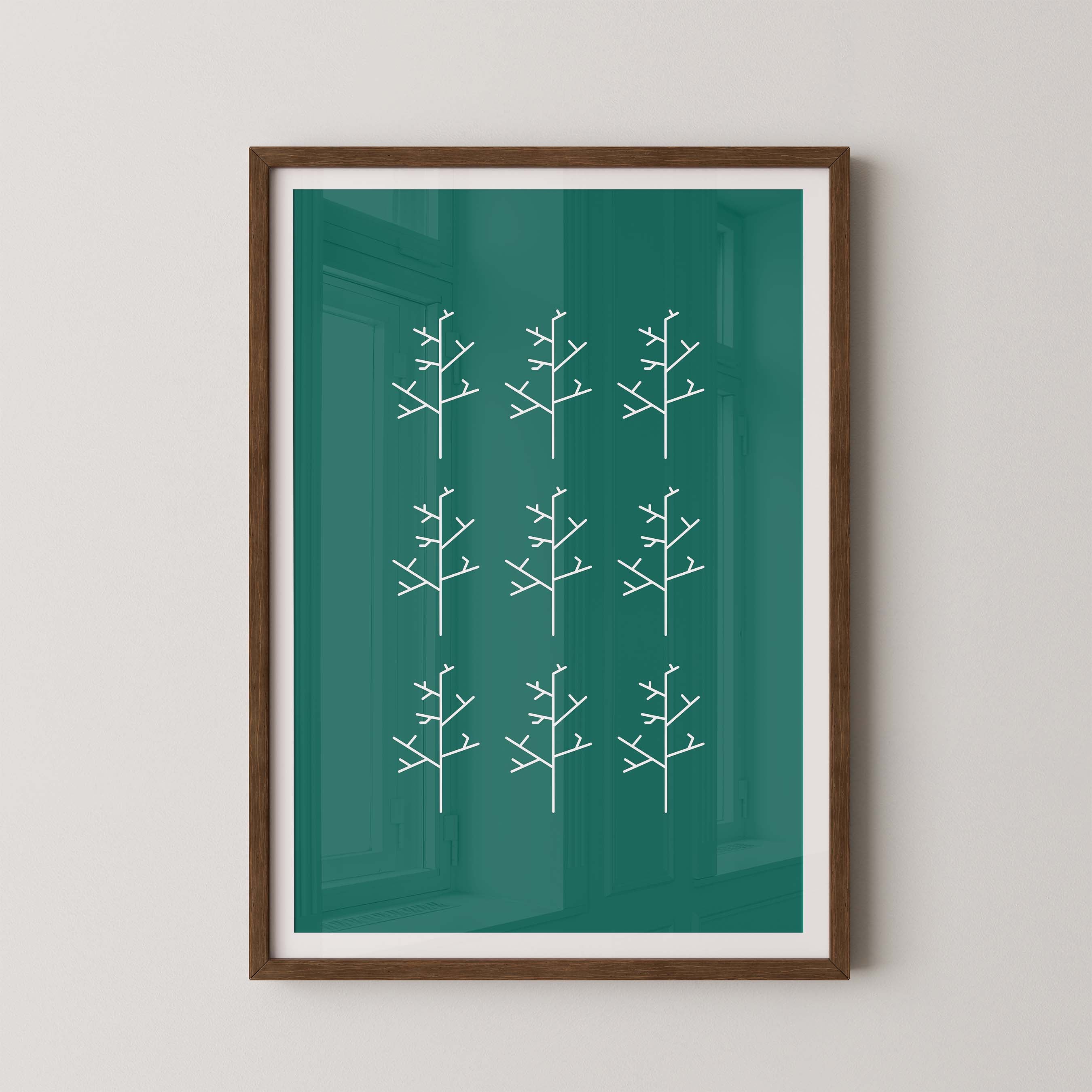 Aspens in Green