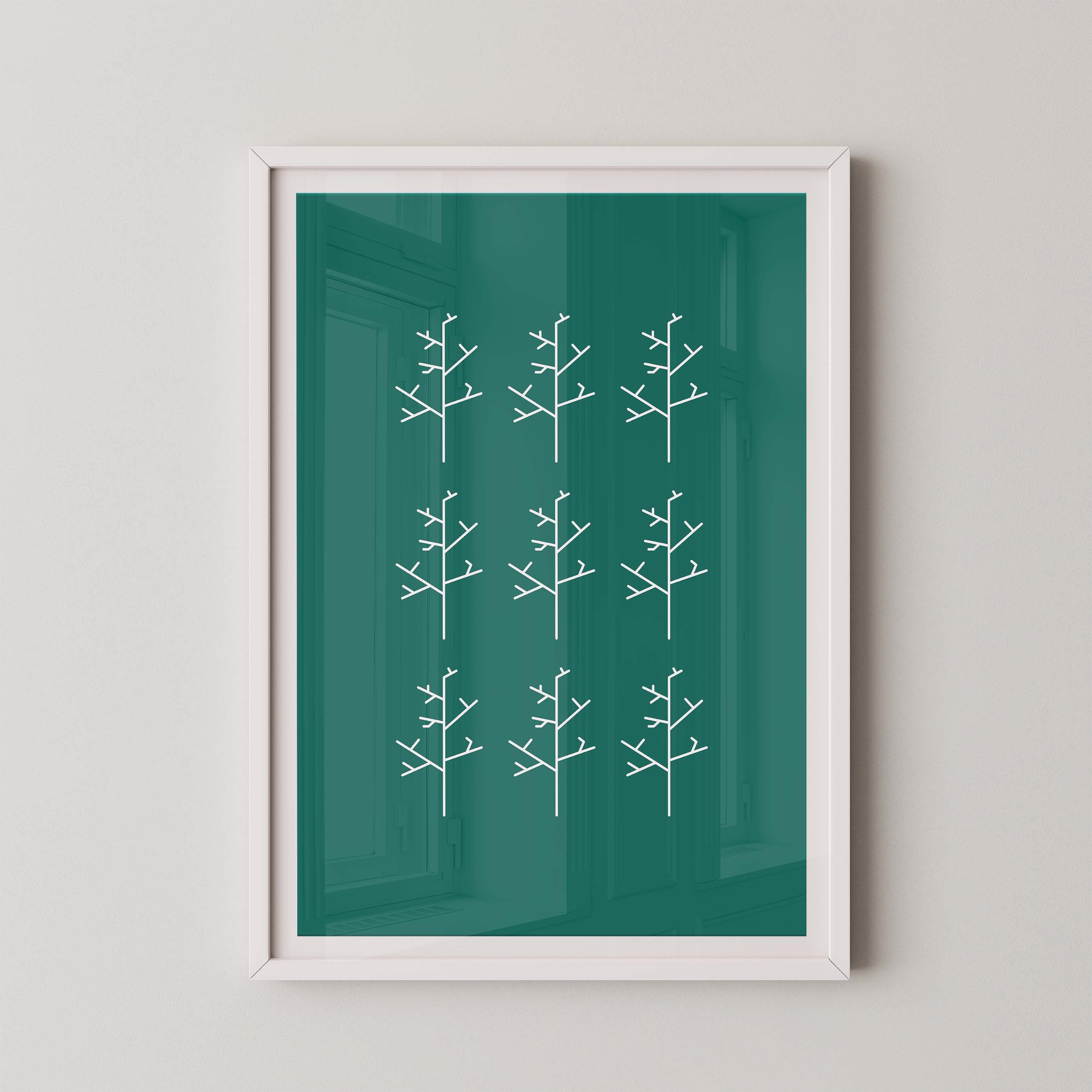 Aspens in Green