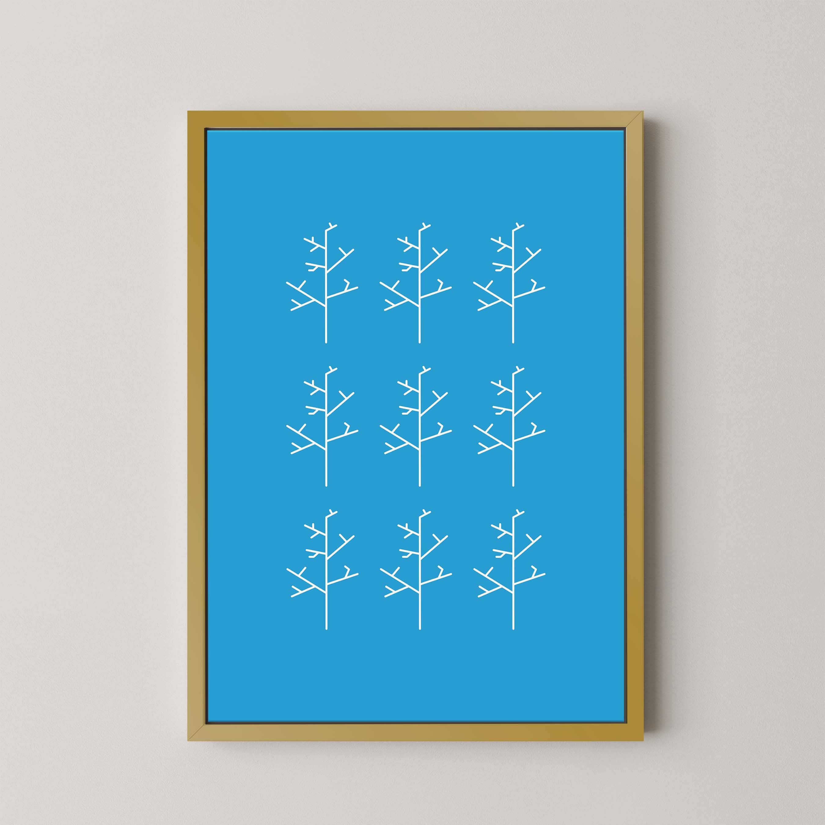 Aspens in Sky