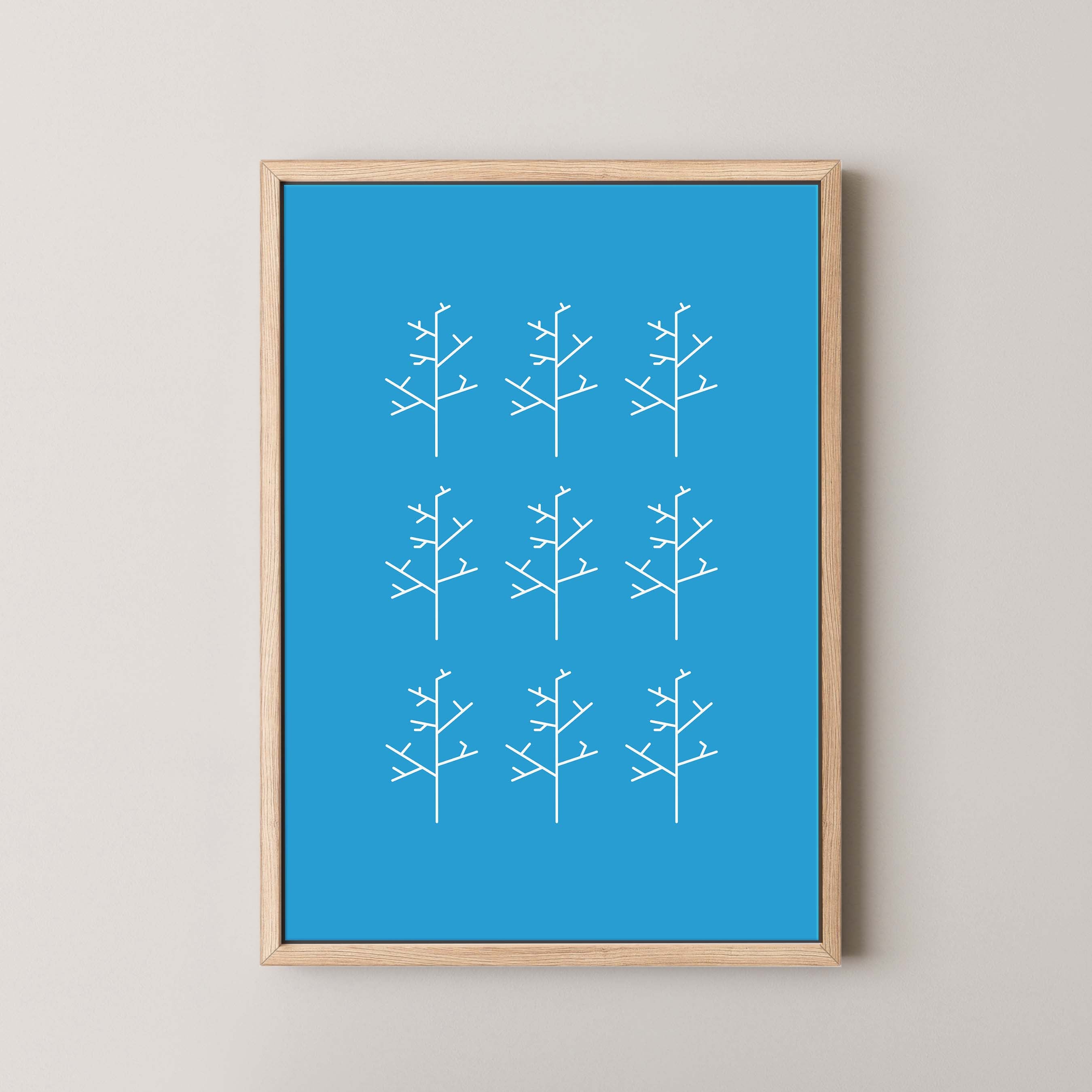Aspens in Sky