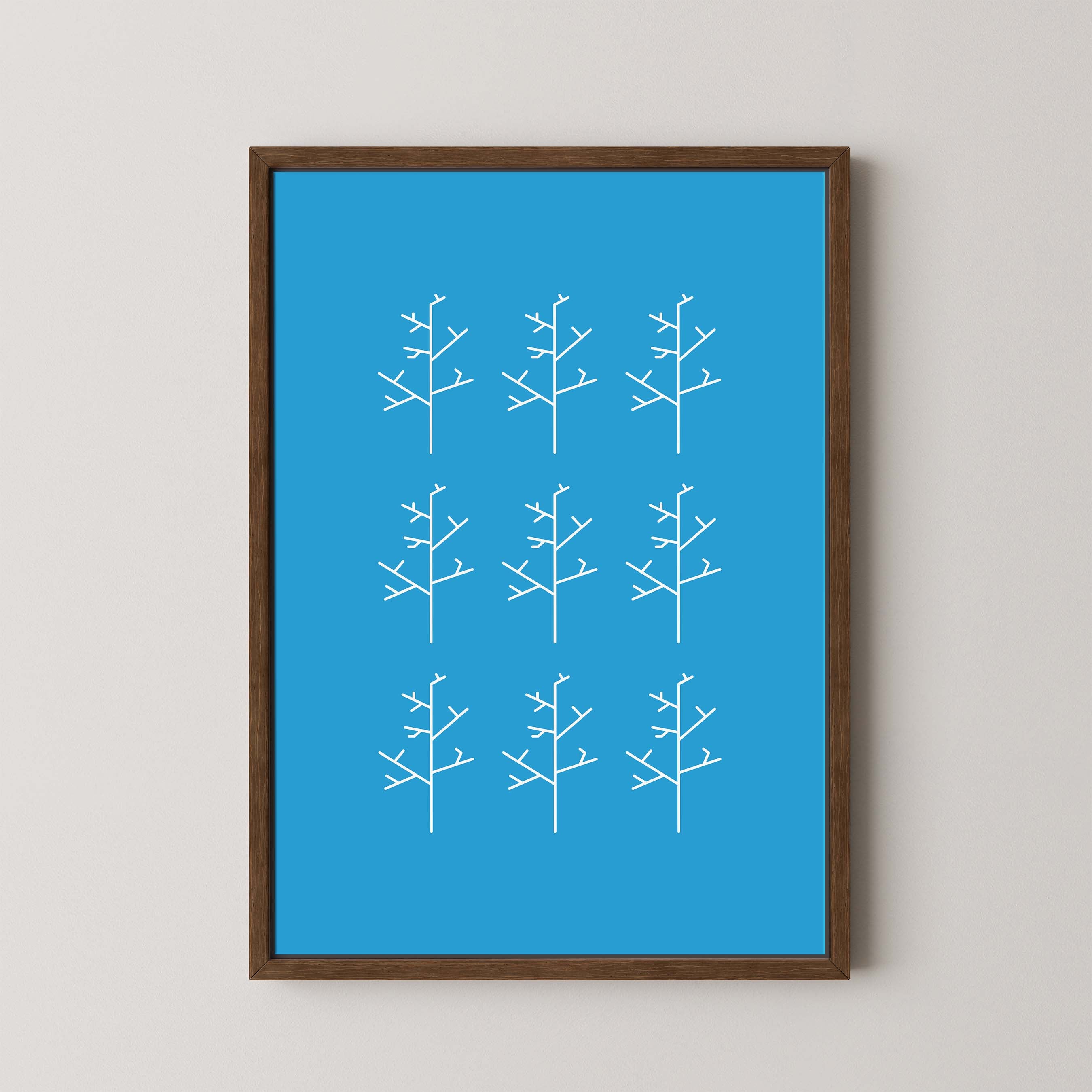 Aspens in Sky