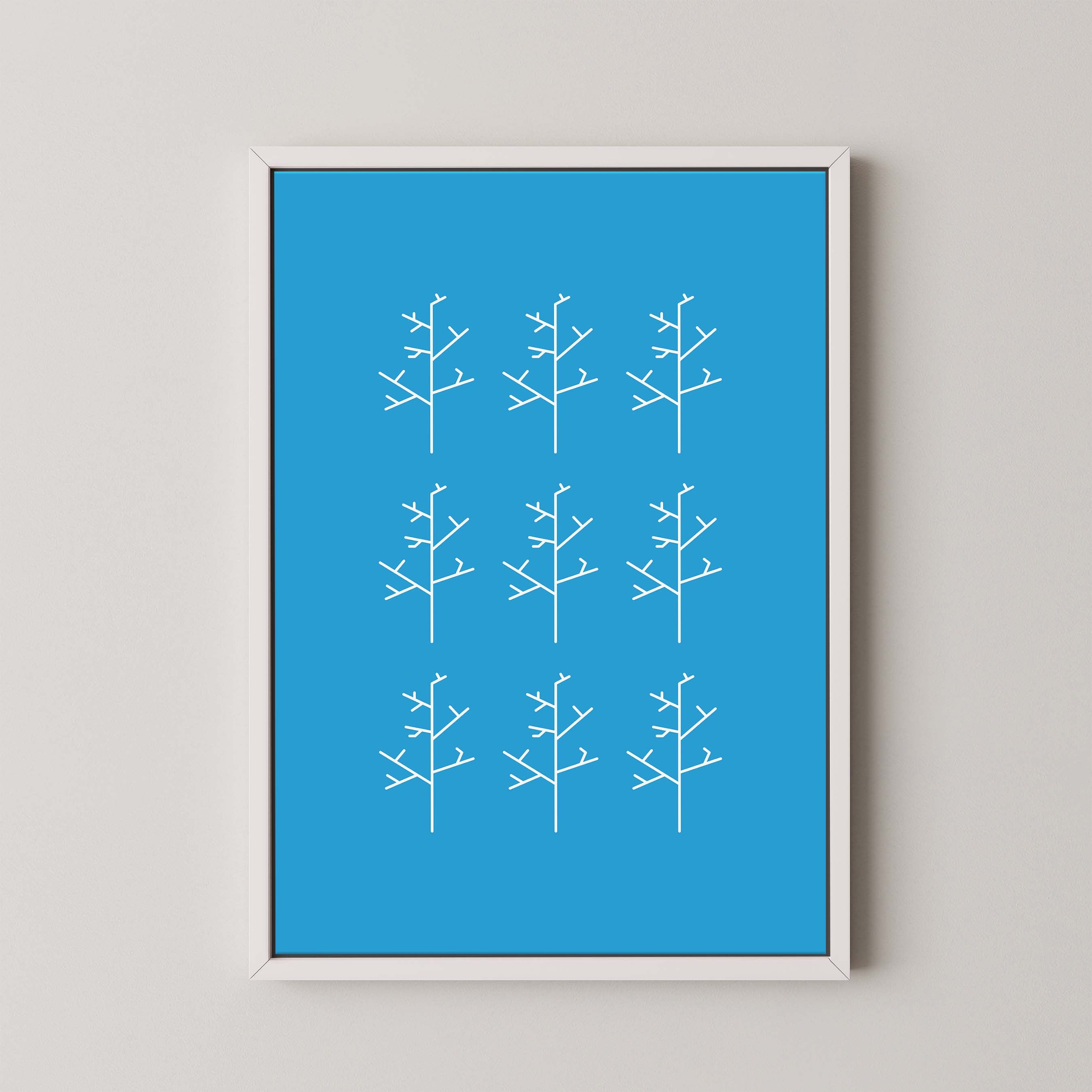 Aspens in Sky