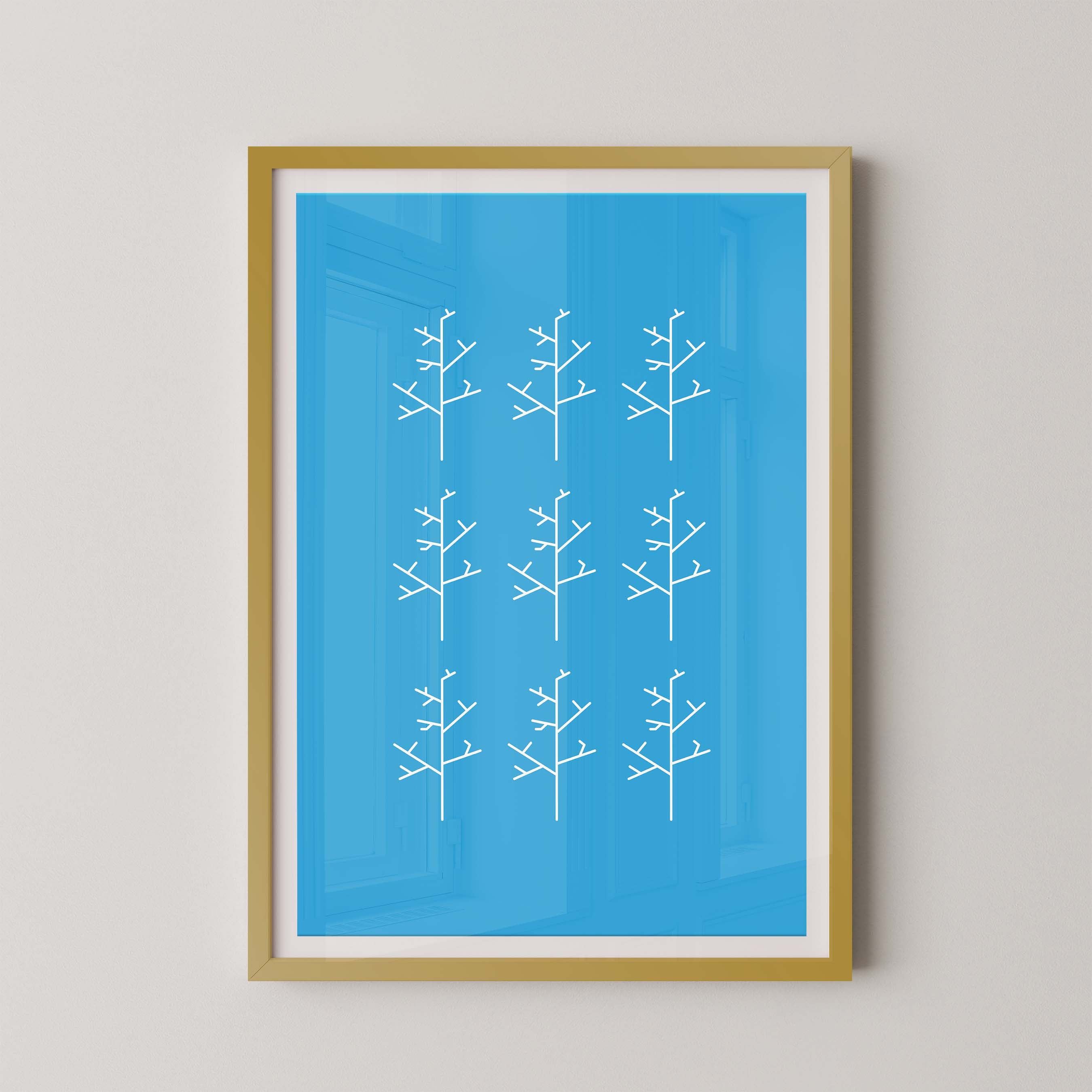 Aspens in Sky