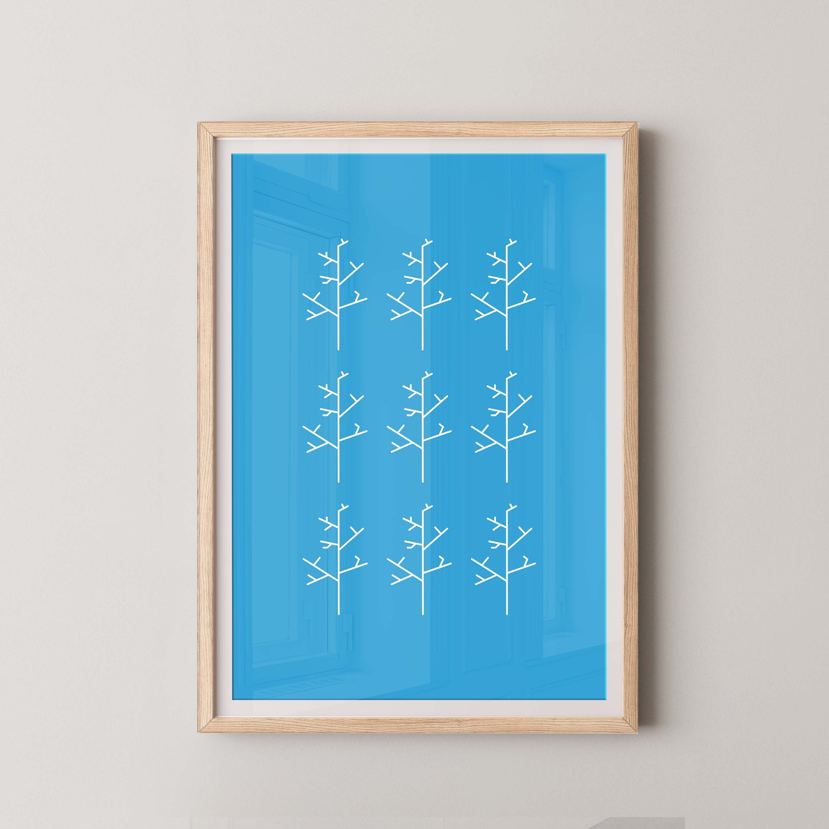 Aspens in Sky