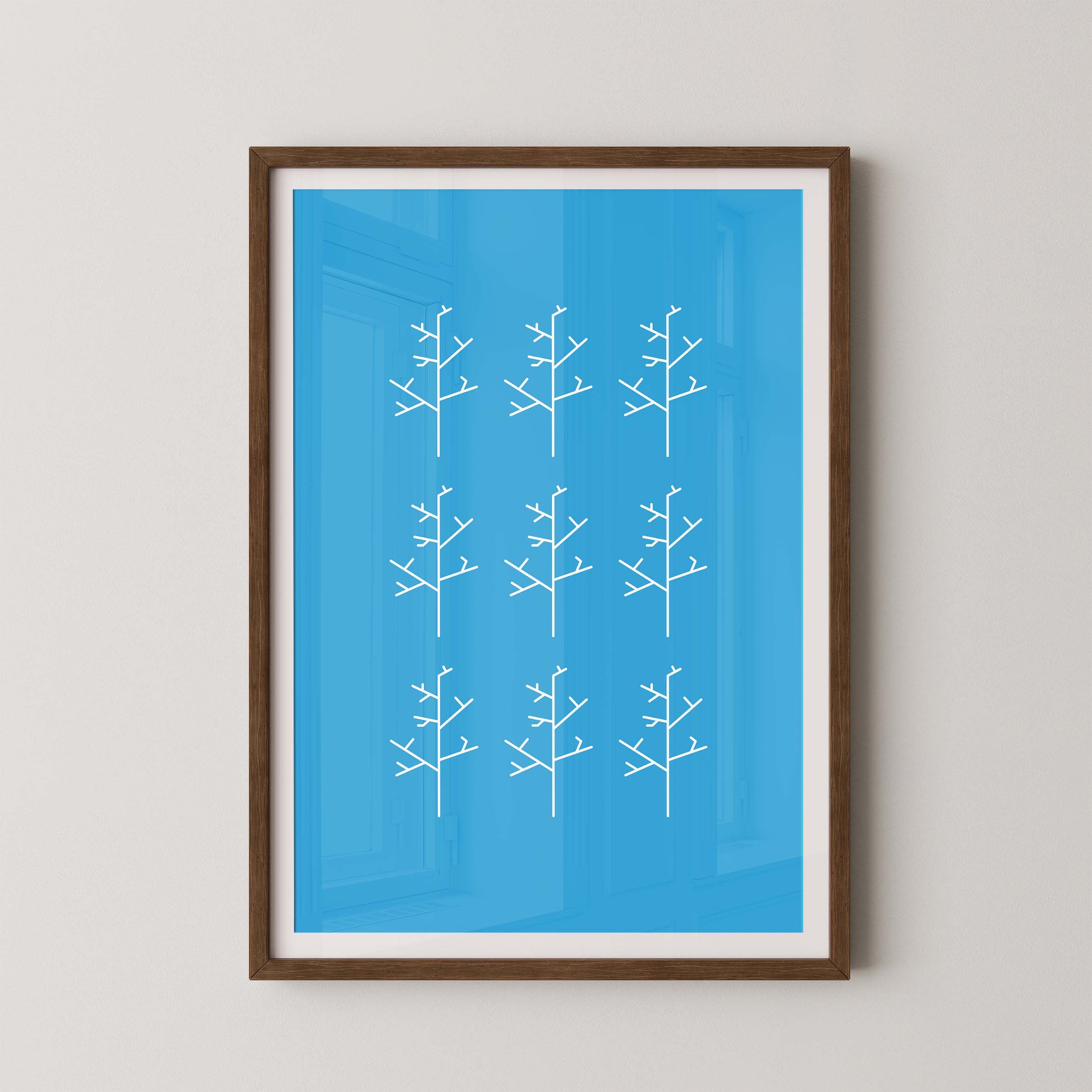 Aspens in Sky