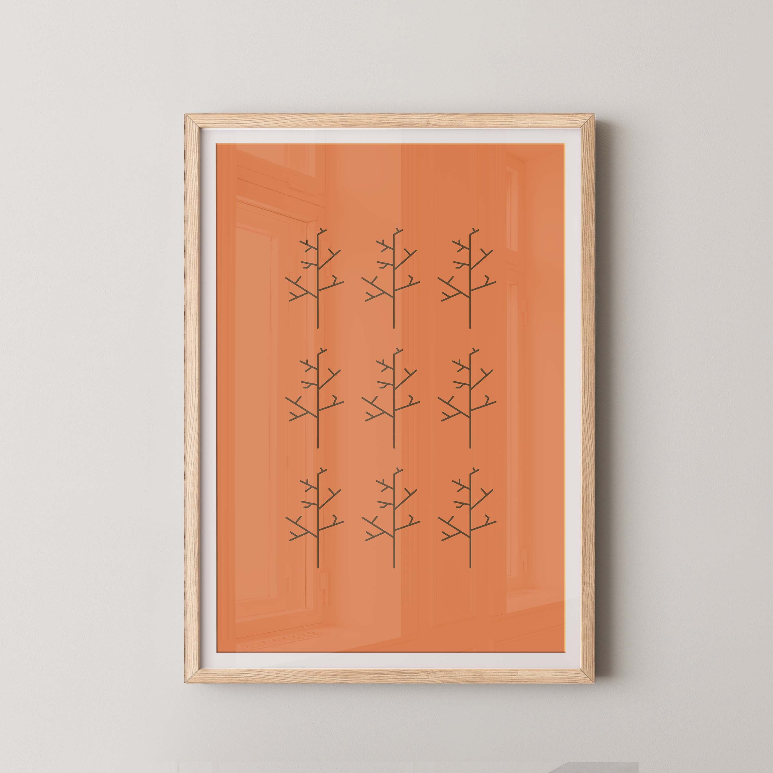 Aspens in Tangerine