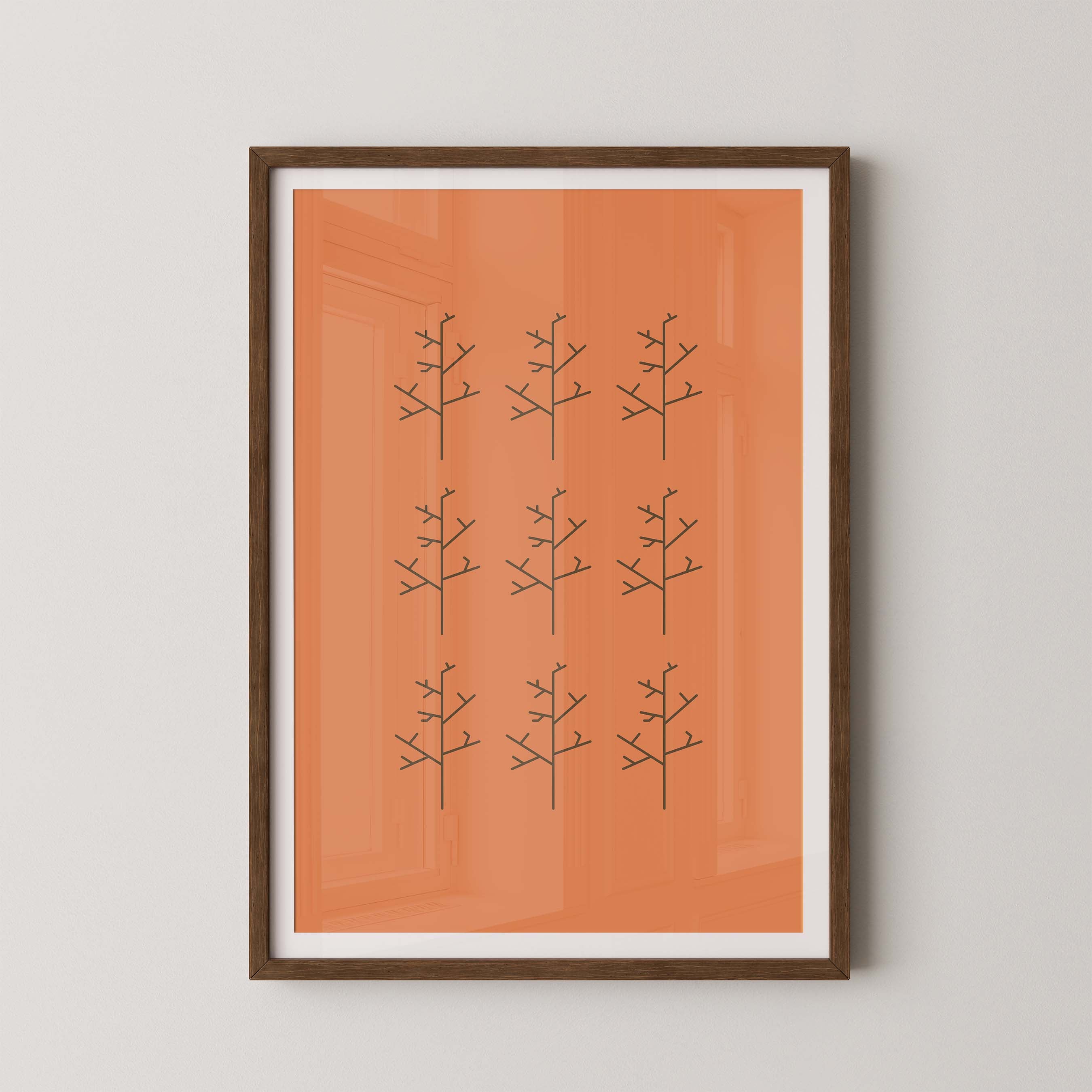 Aspens in Tangerine