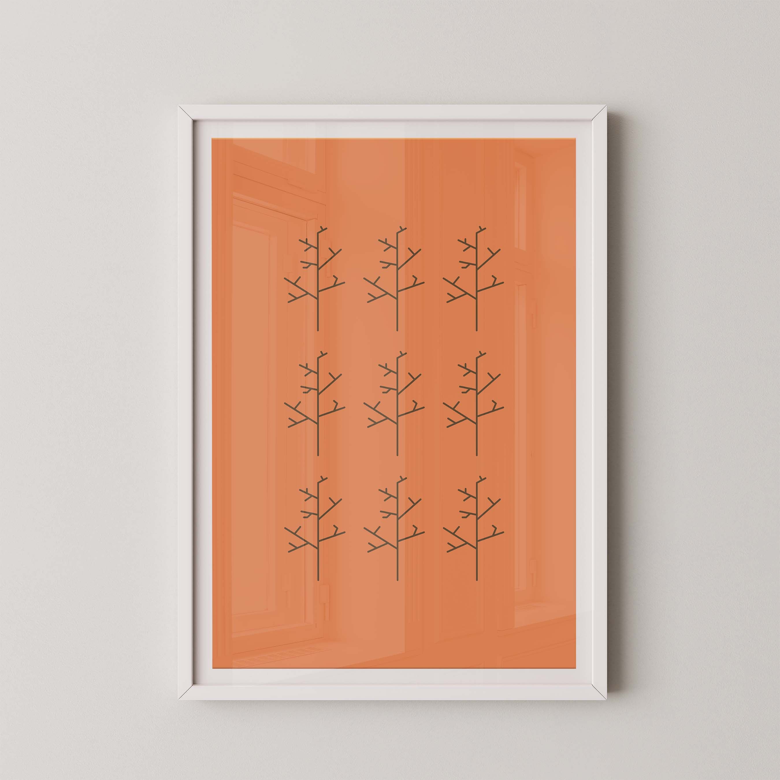 Aspens in Tangerine