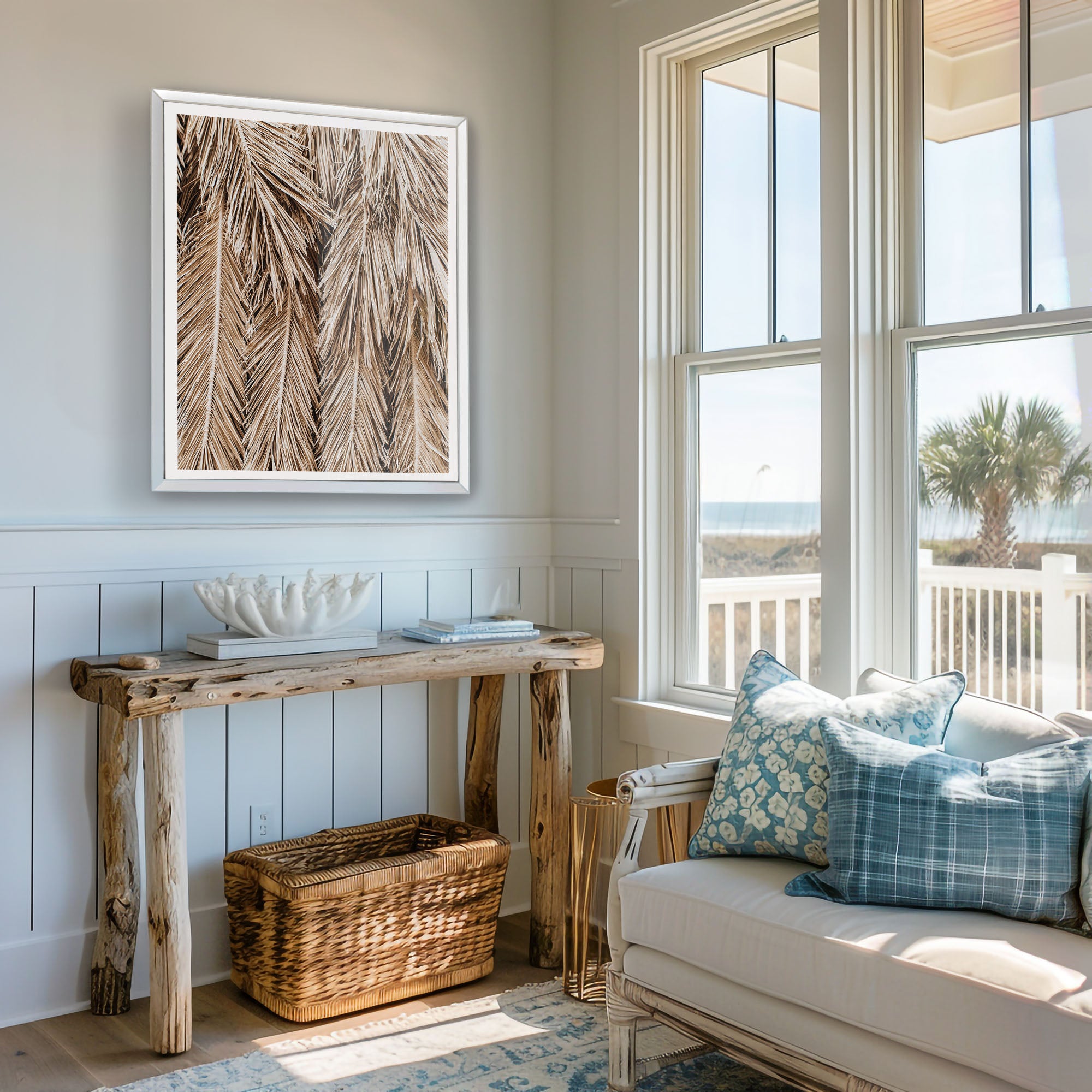 Beige Fronds III