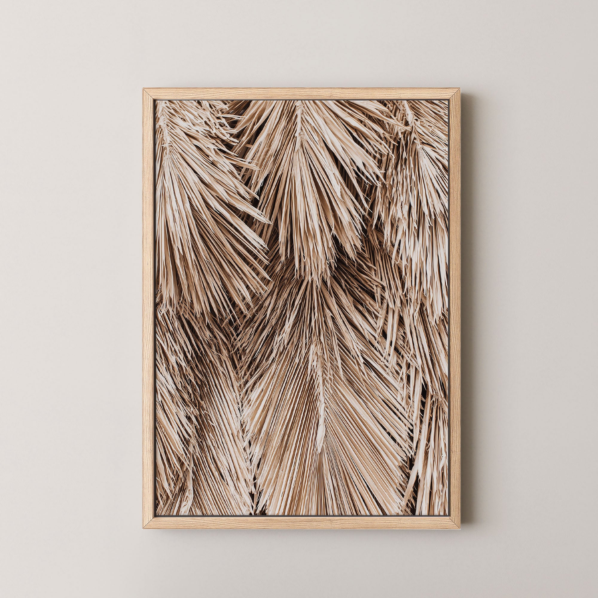 Beige Fronds I
