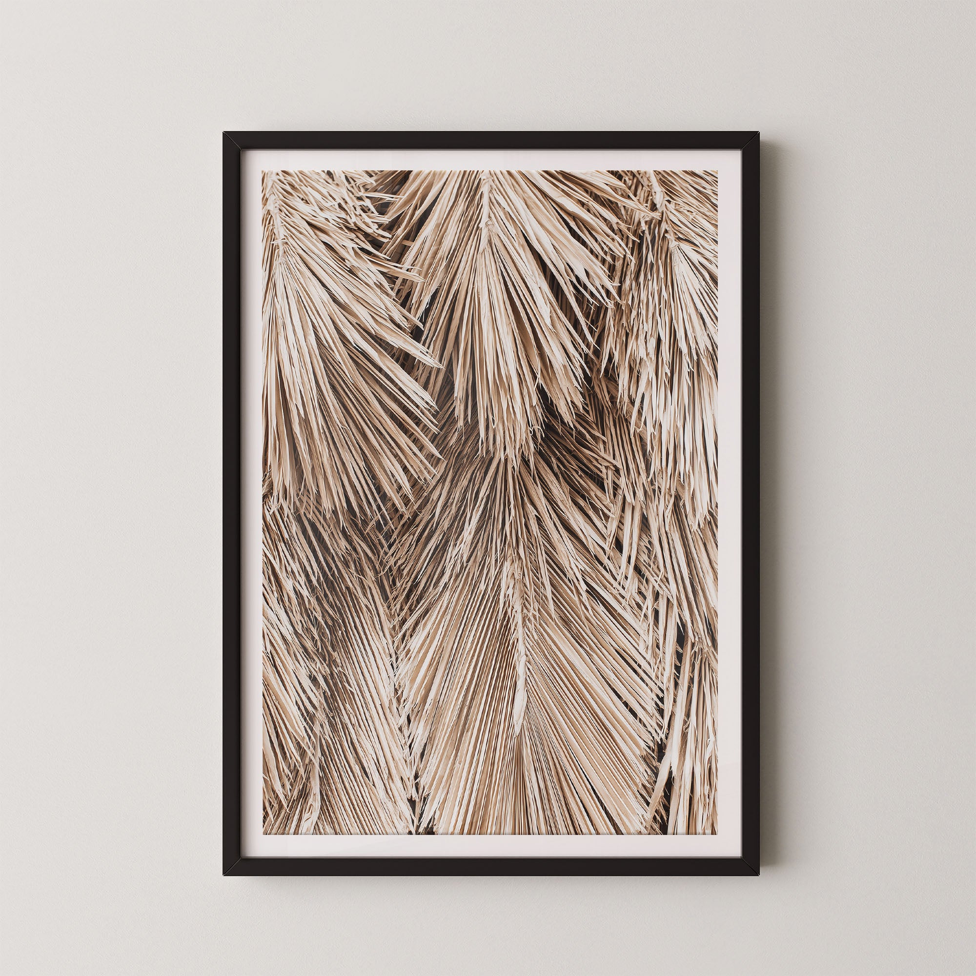 Beige Fronds I