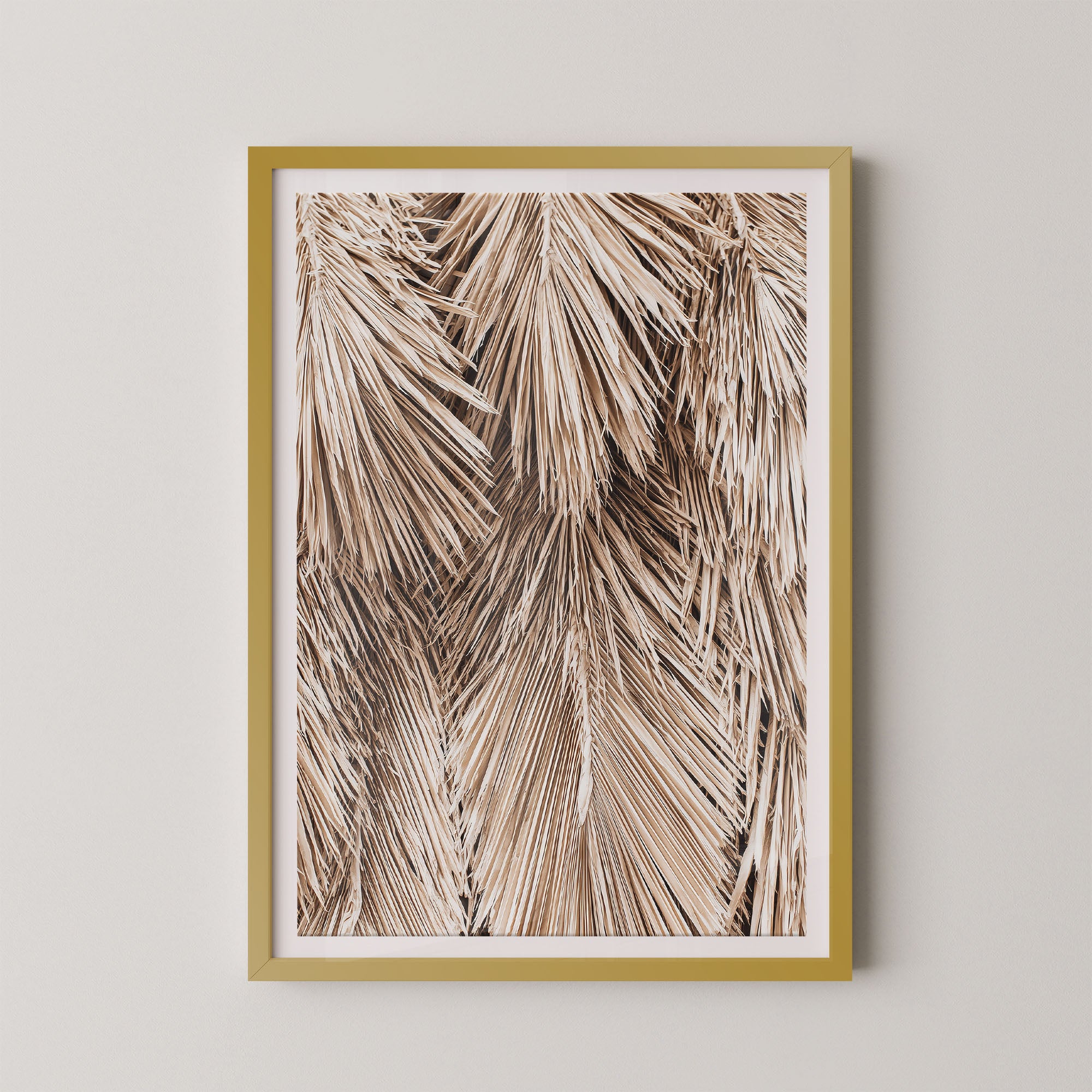 Beige Fronds I