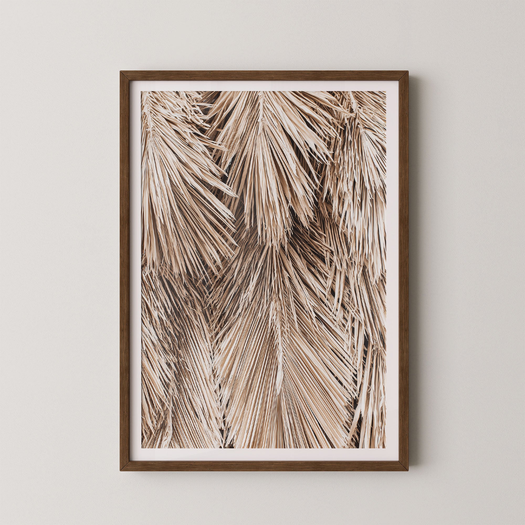Beige Fronds I