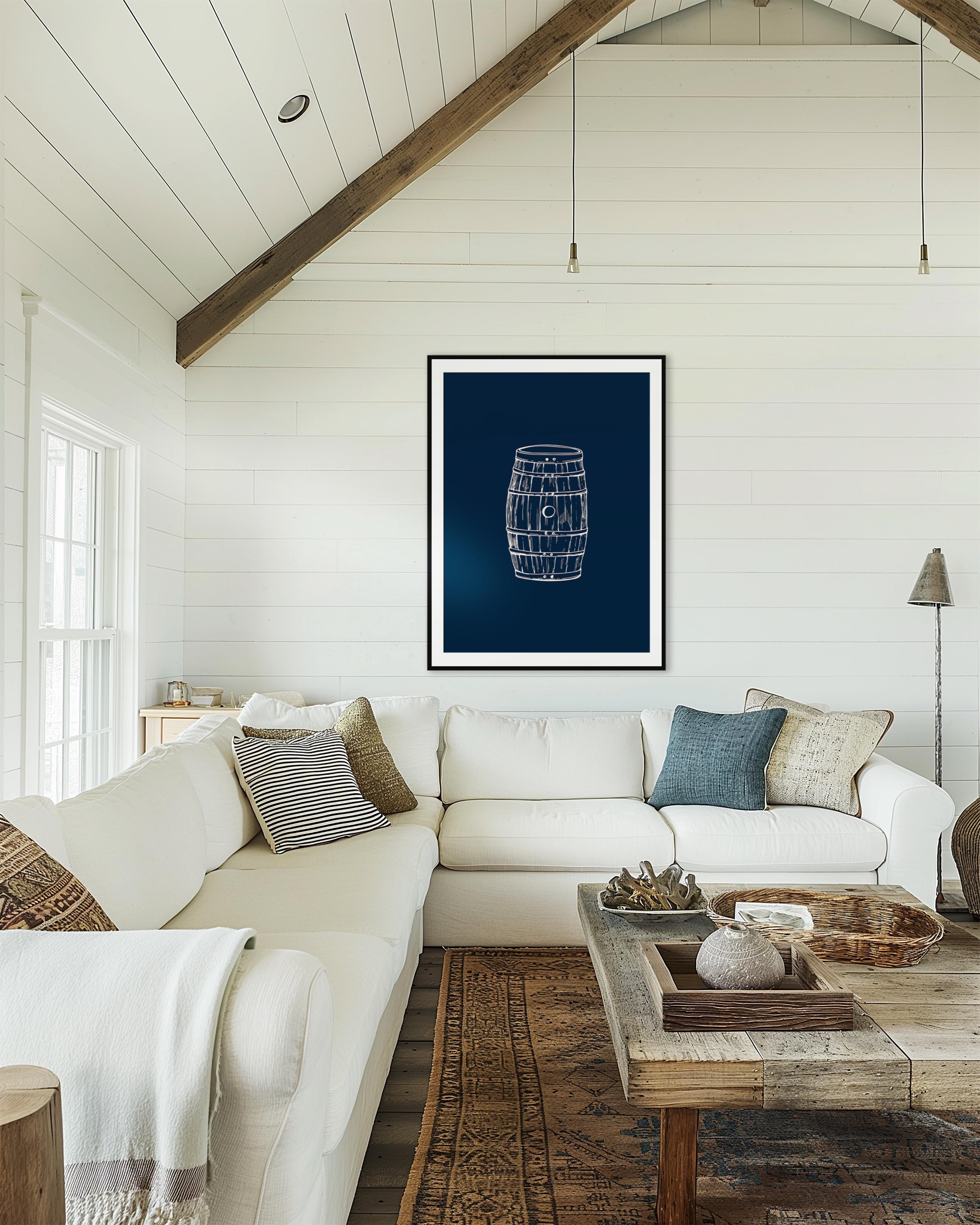 Bourbon Barrel Blue