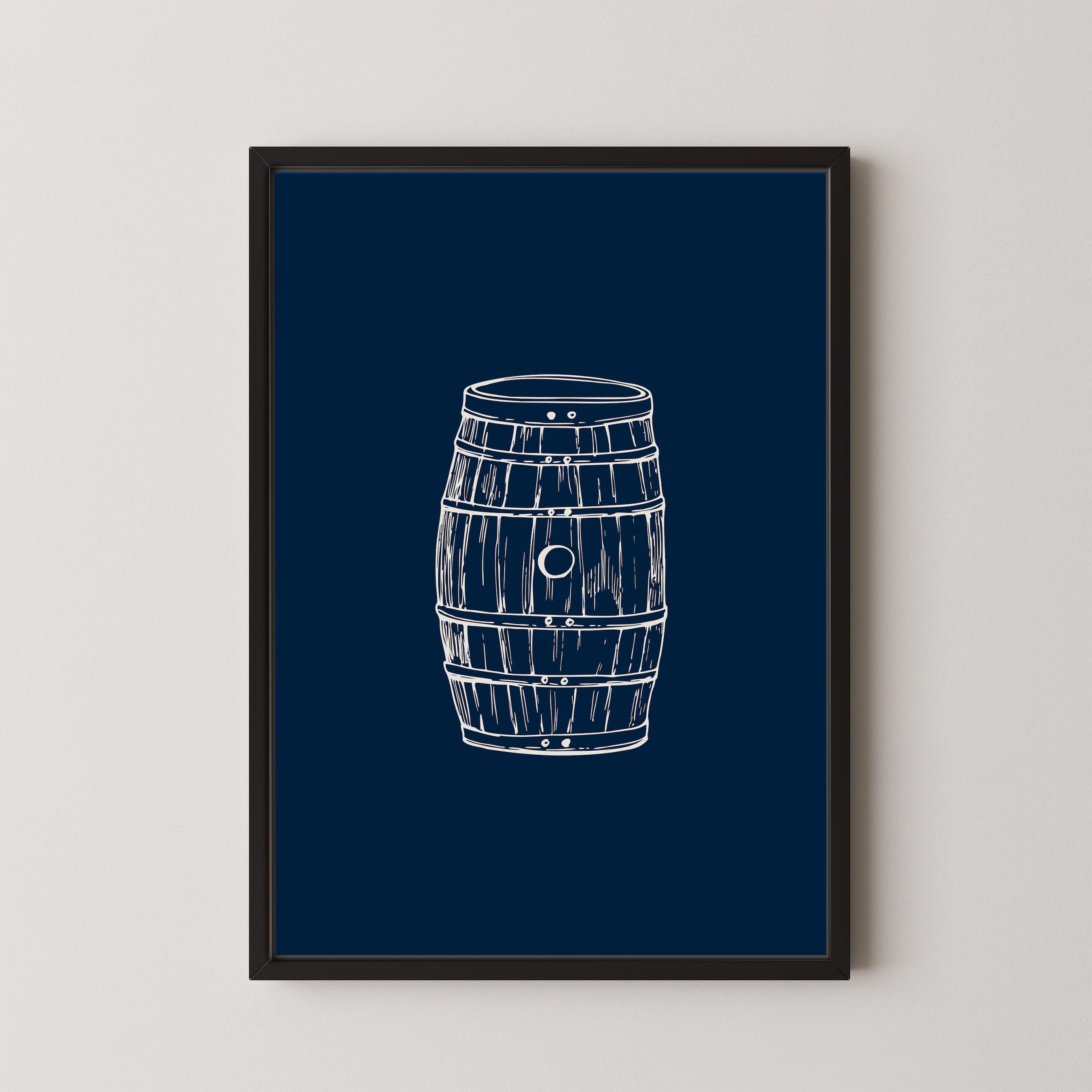 Bourbon Barrel Blue