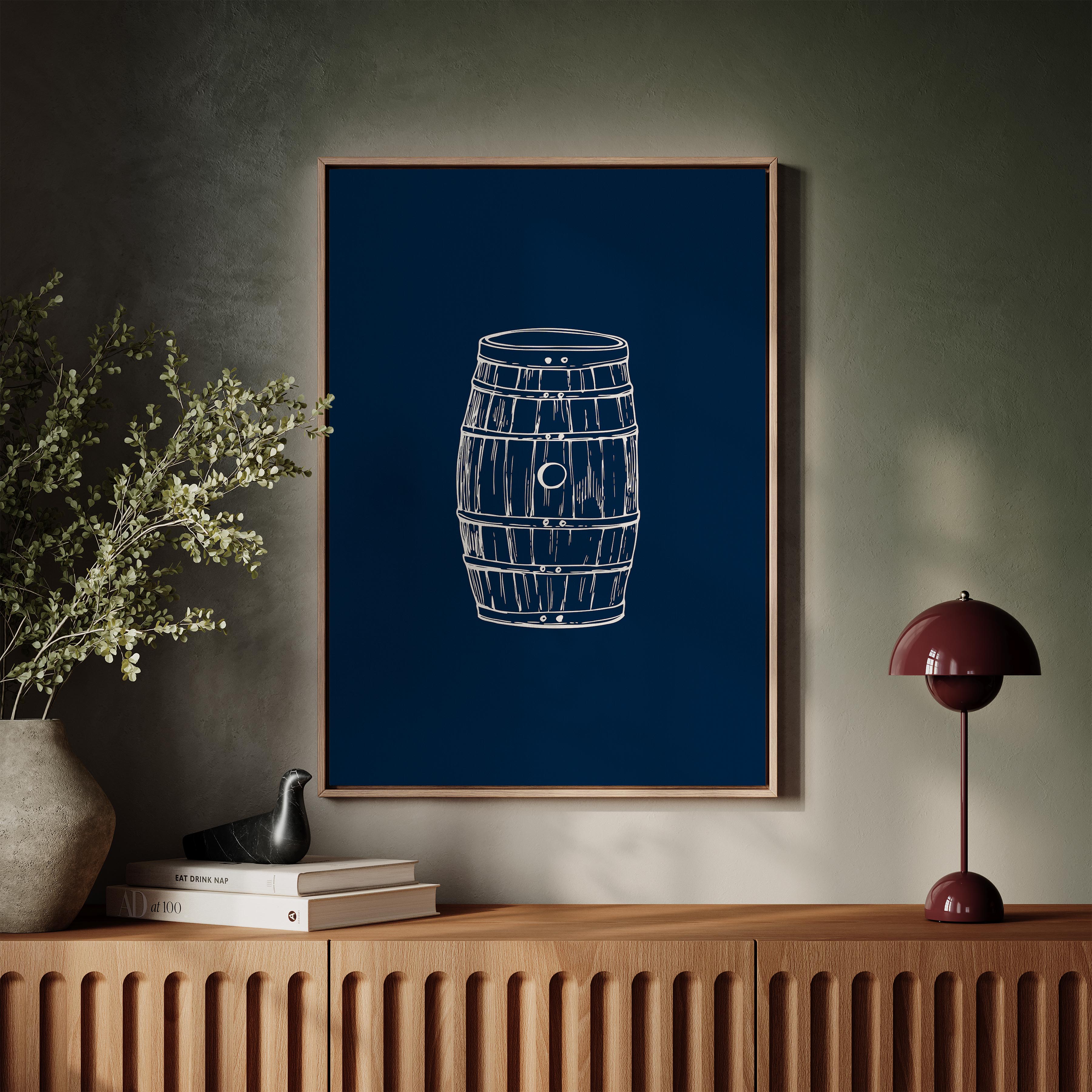 Bourbon Barrel Blue