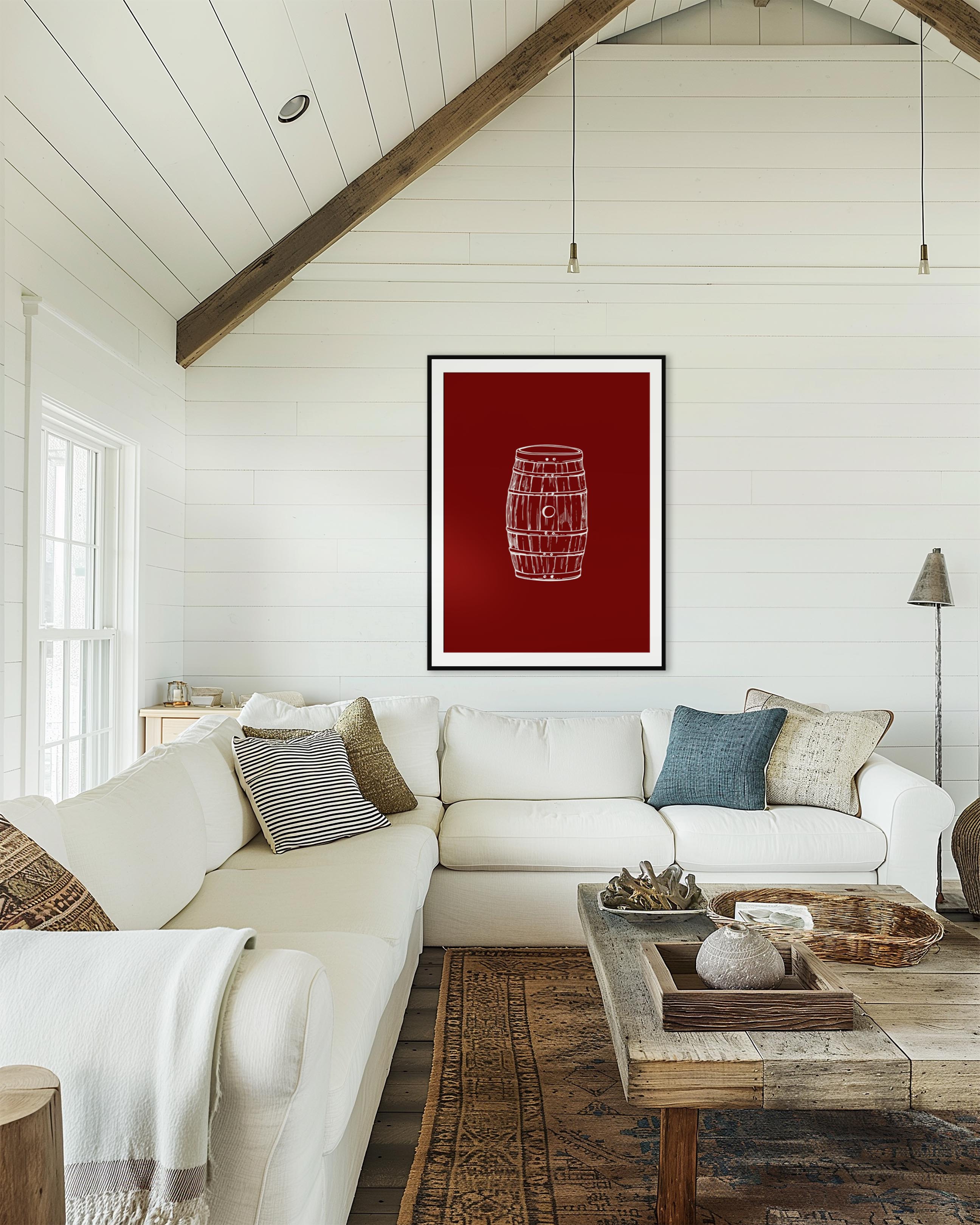 Bourbon Barrel Red