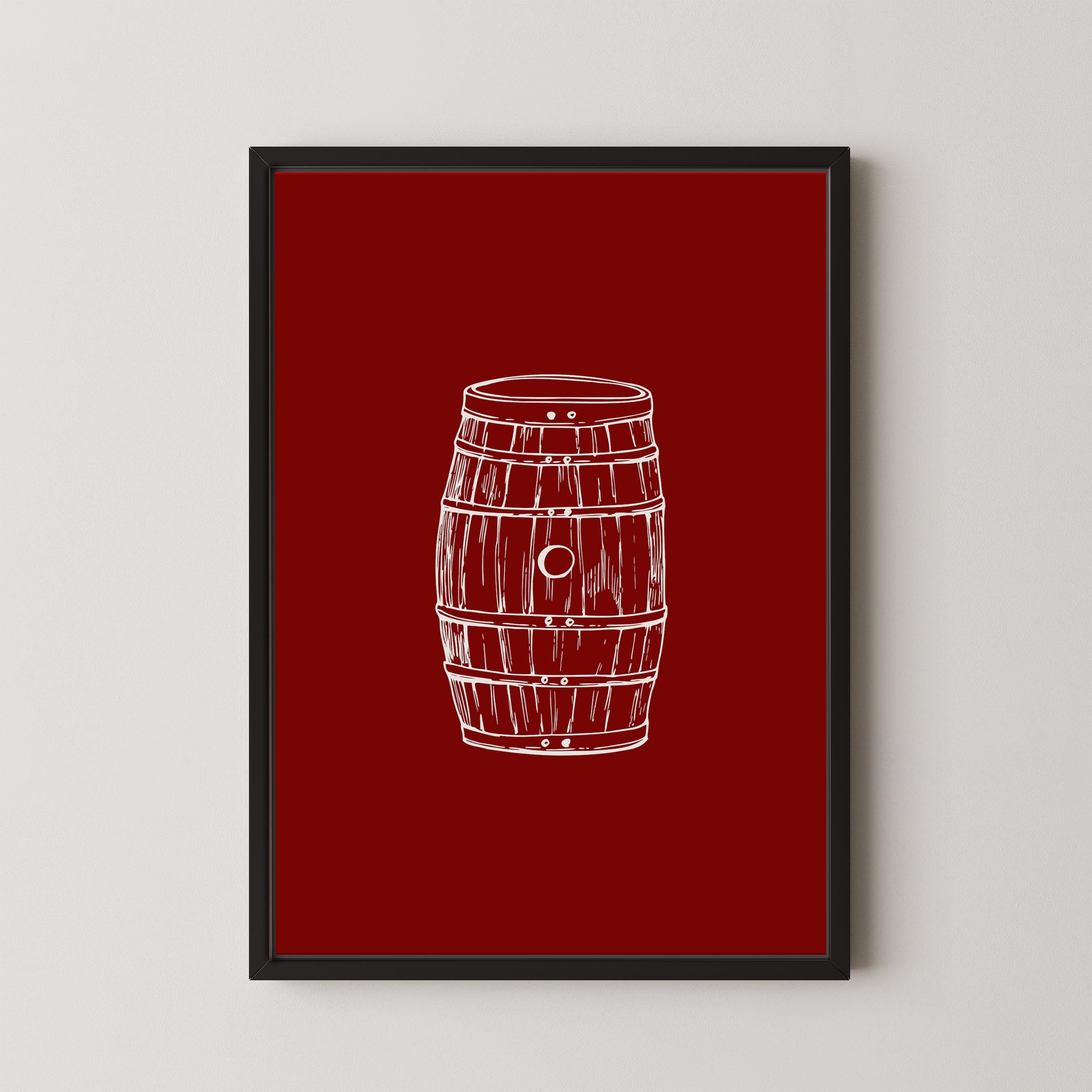 Bourbon Barrel Red