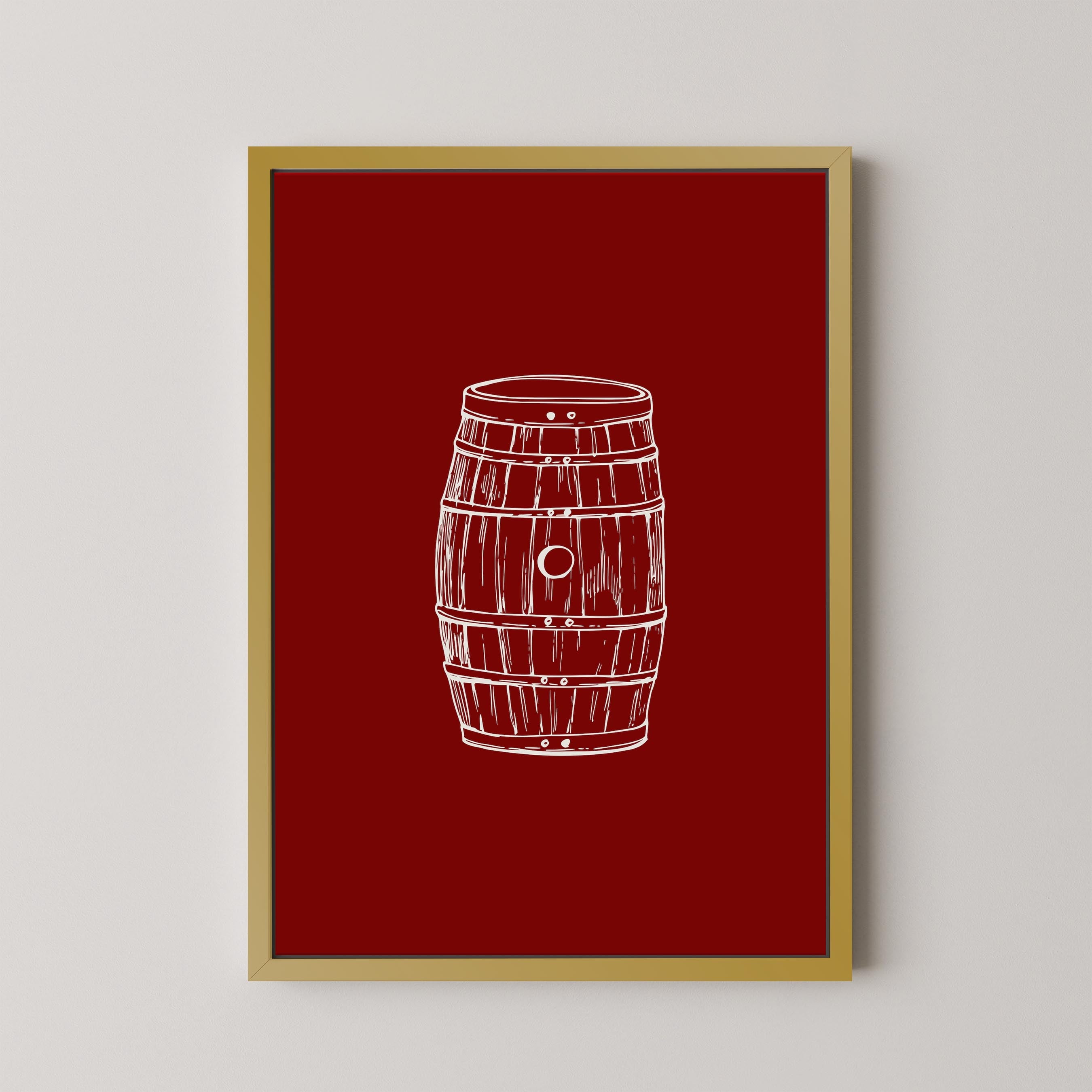 Bourbon Barrel Red