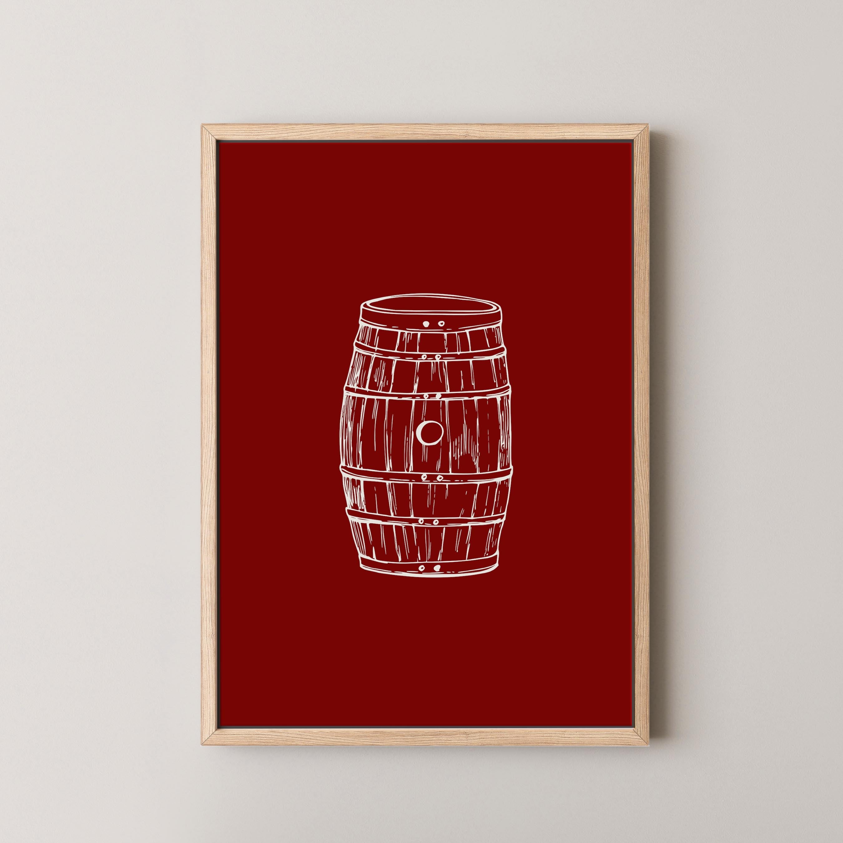 Bourbon Barrel Red