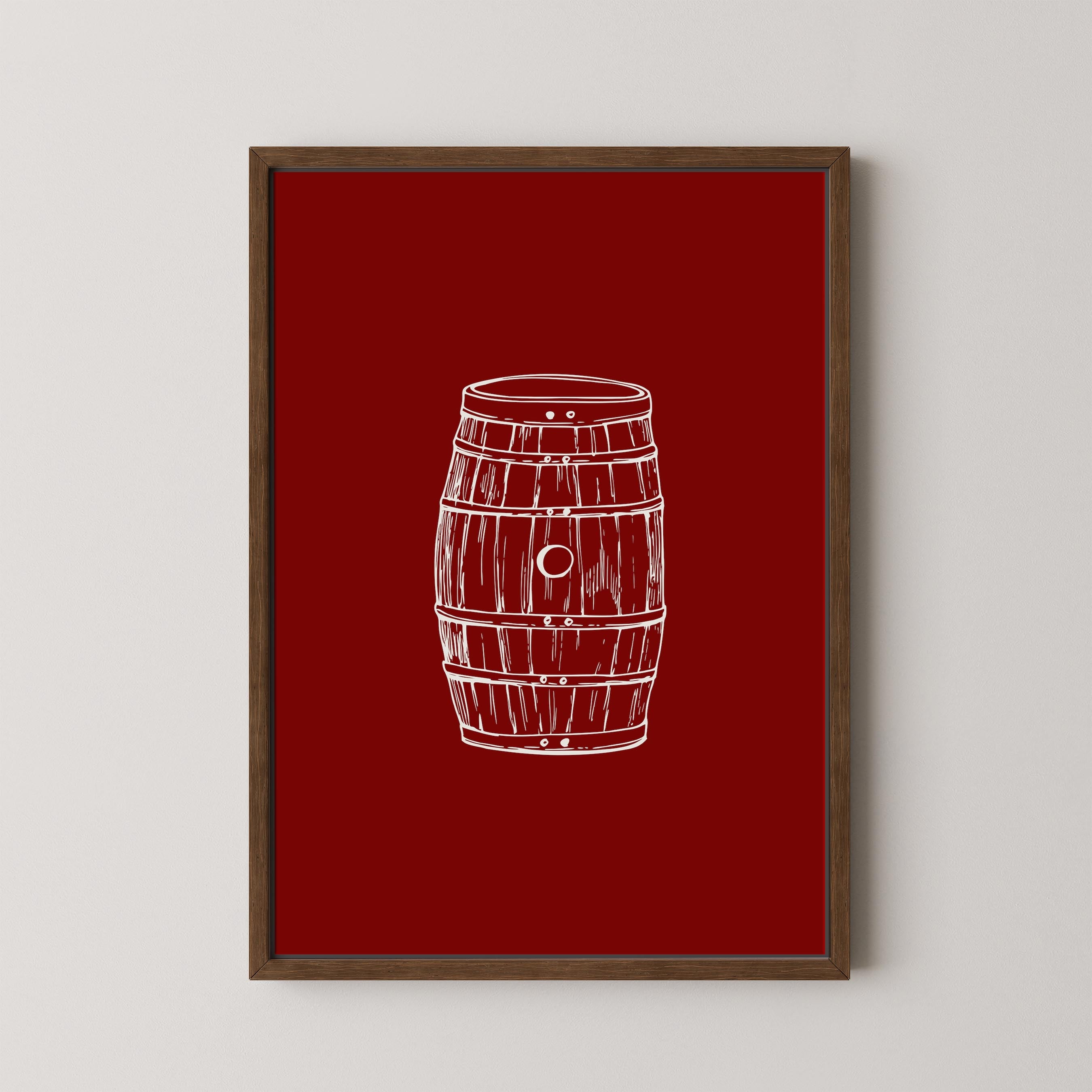 Bourbon Barrel Red