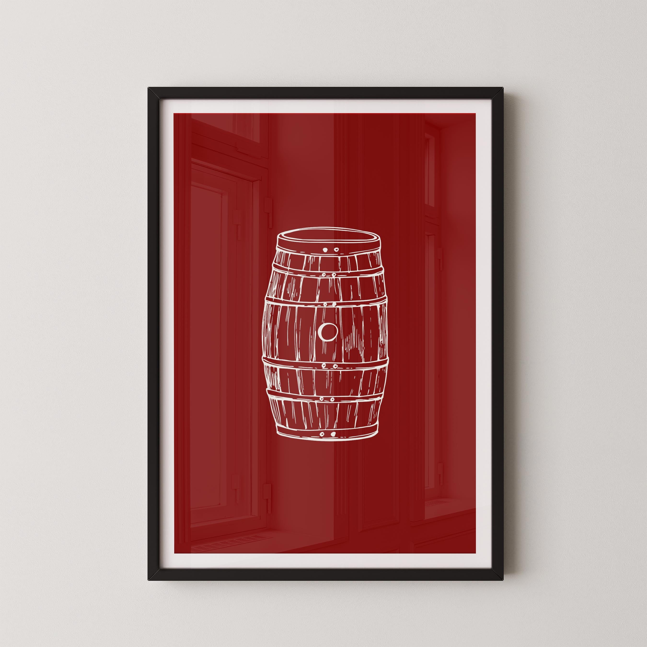 Bourbon Barrel Red