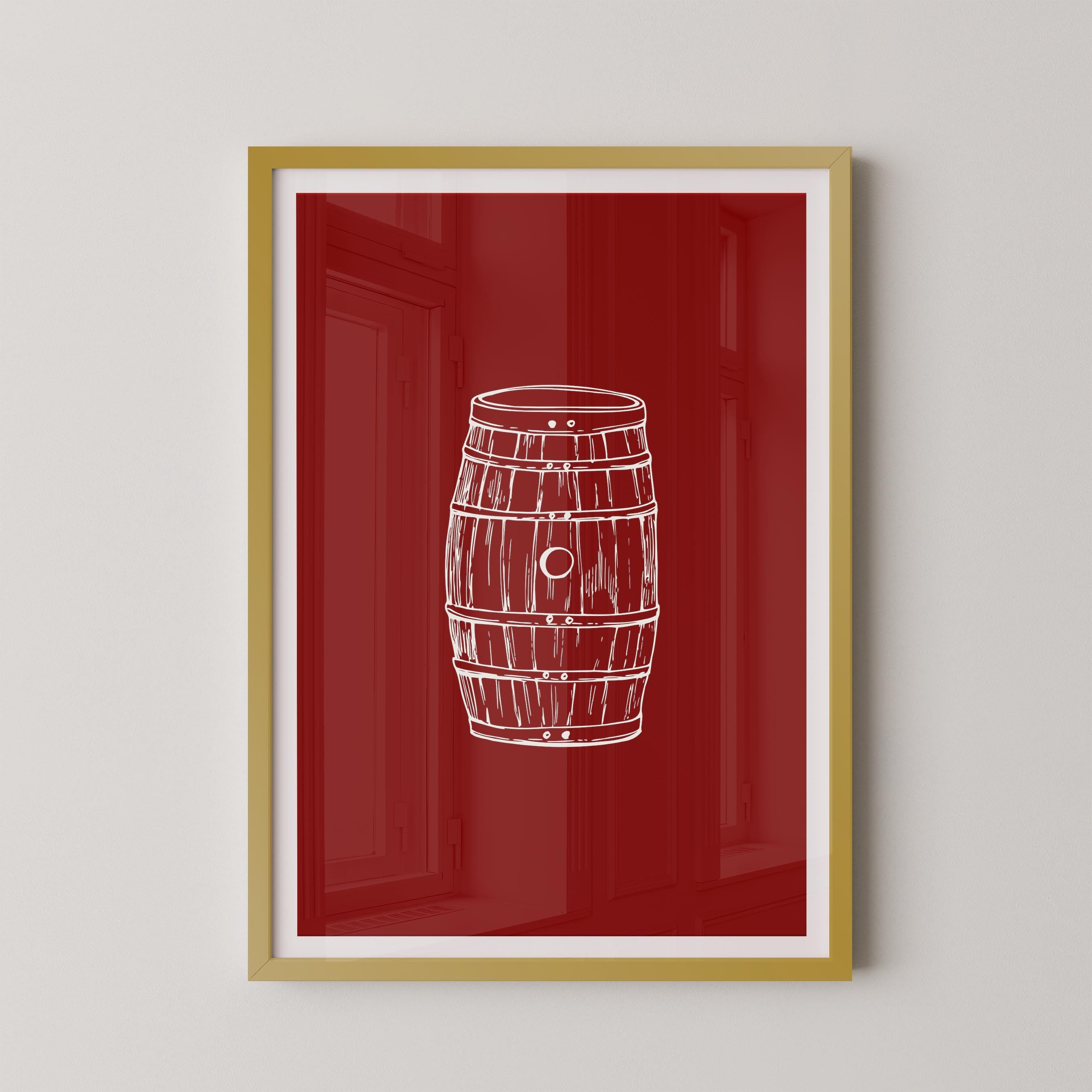 Bourbon Barrel Red