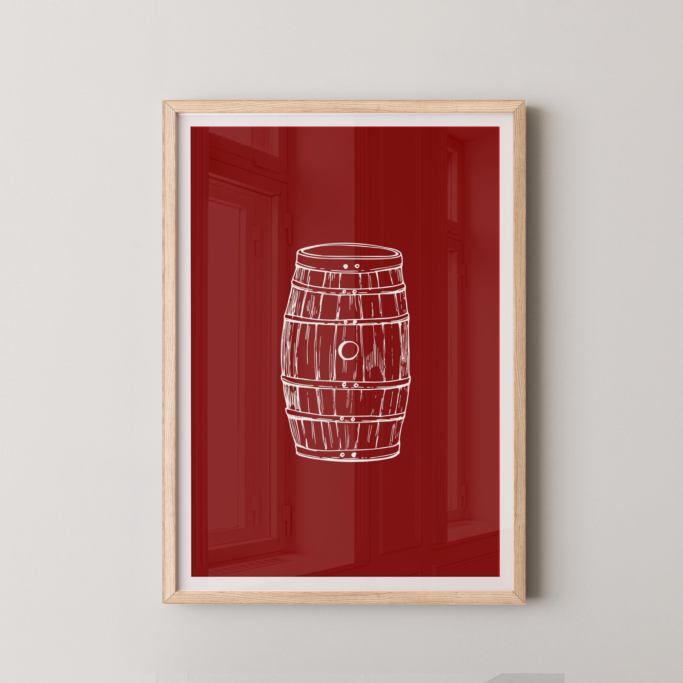 Bourbon Barrel Red