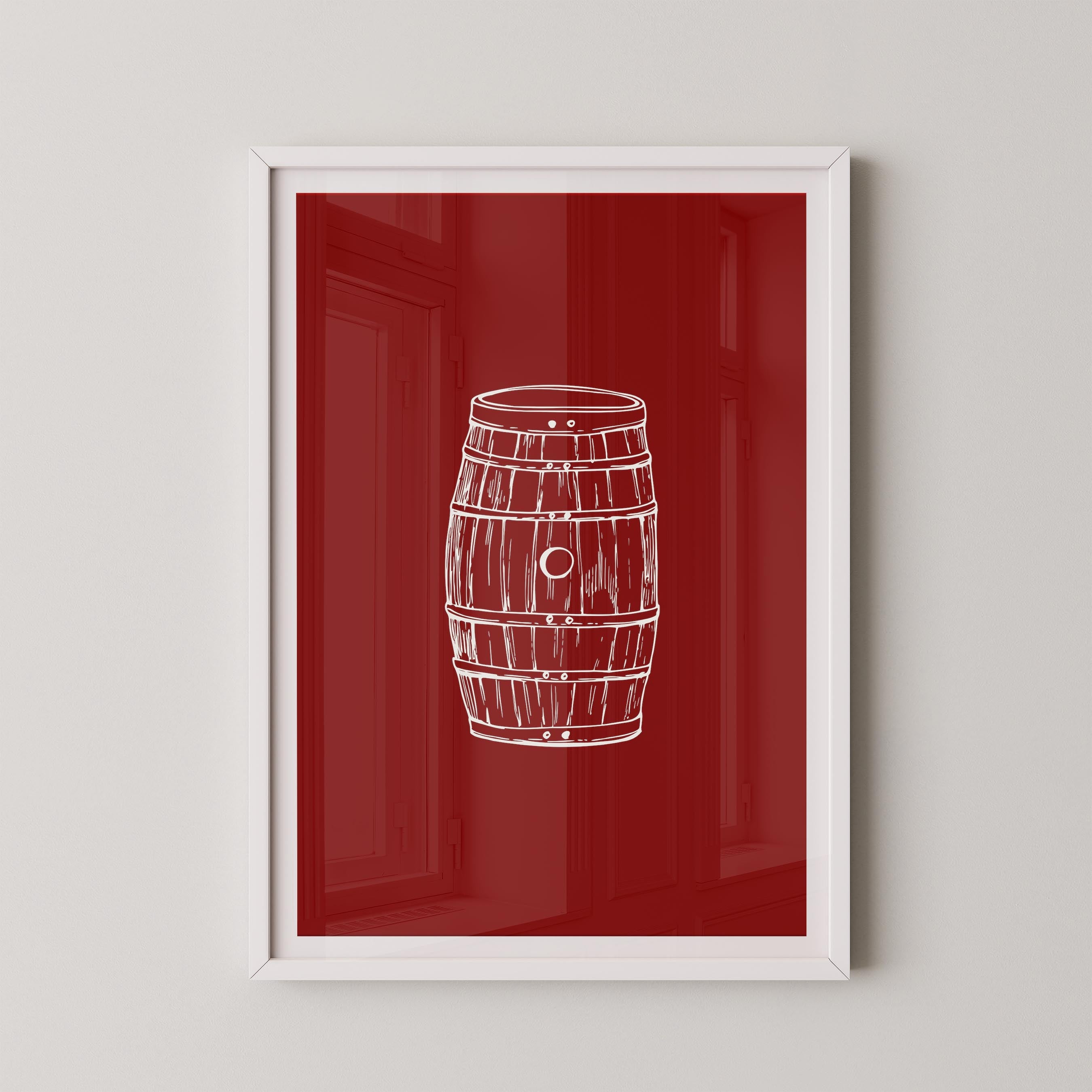 Bourbon Barrel Red