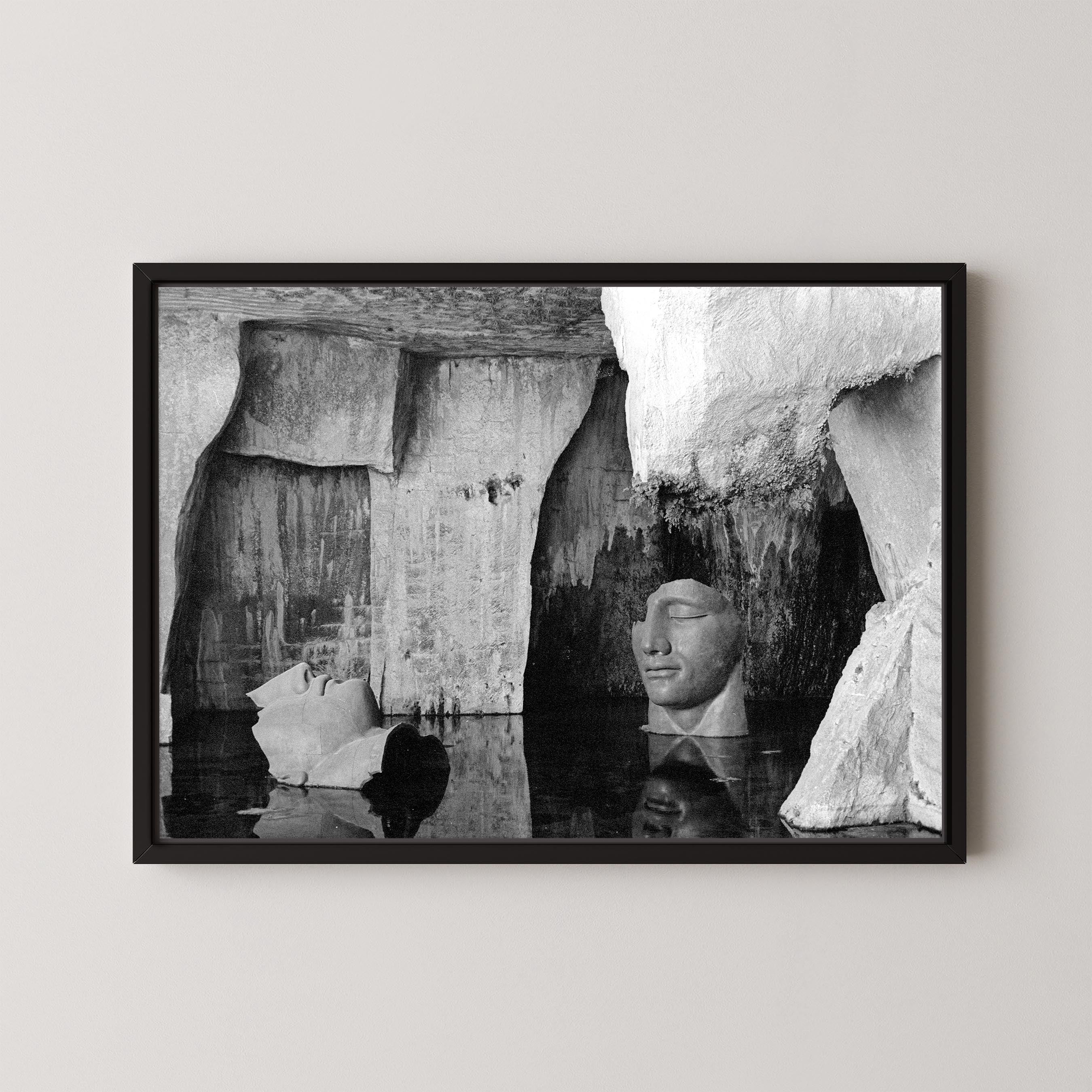 Cavern Black and White