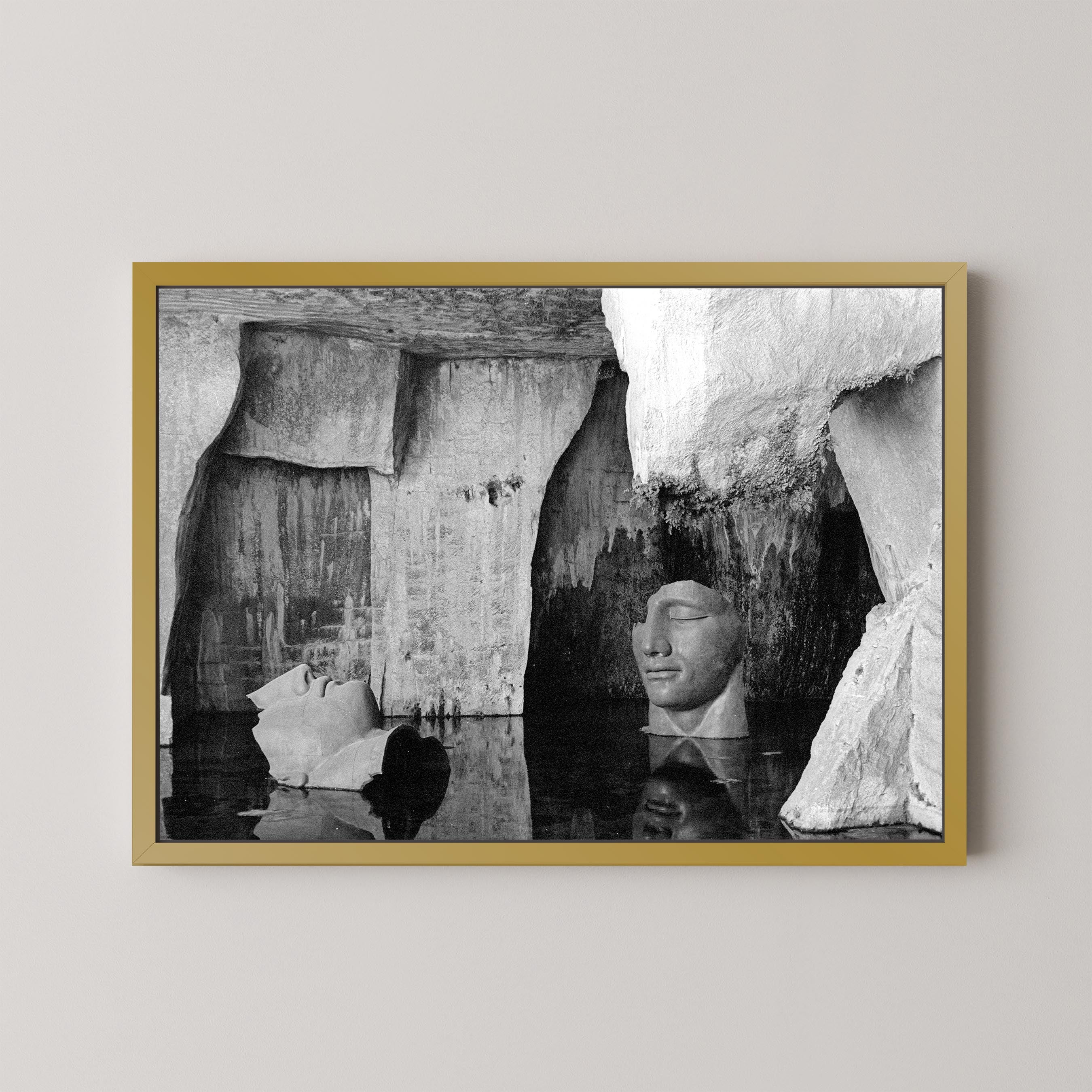 Cavern Black and White