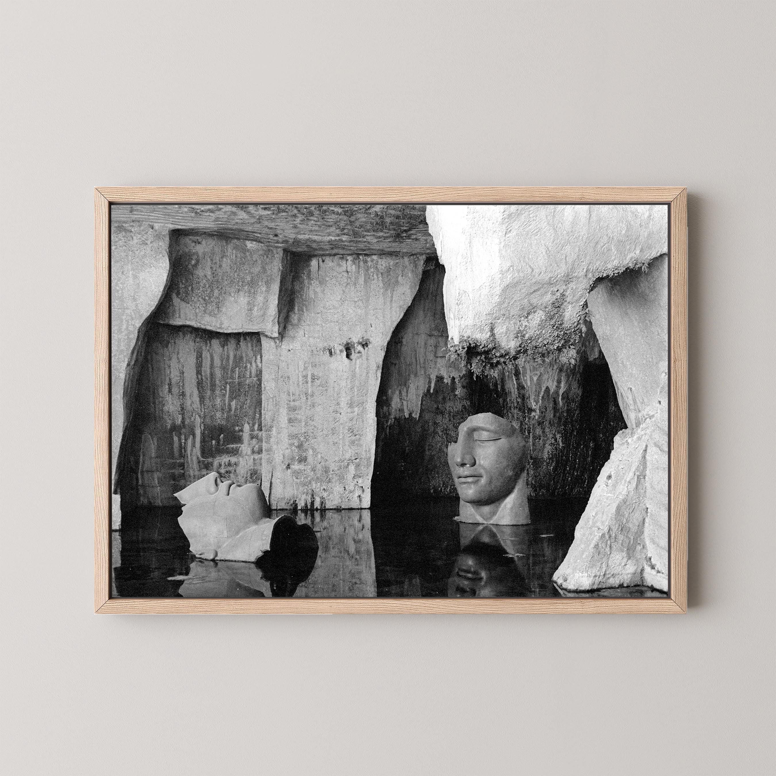 Cavern Black and White