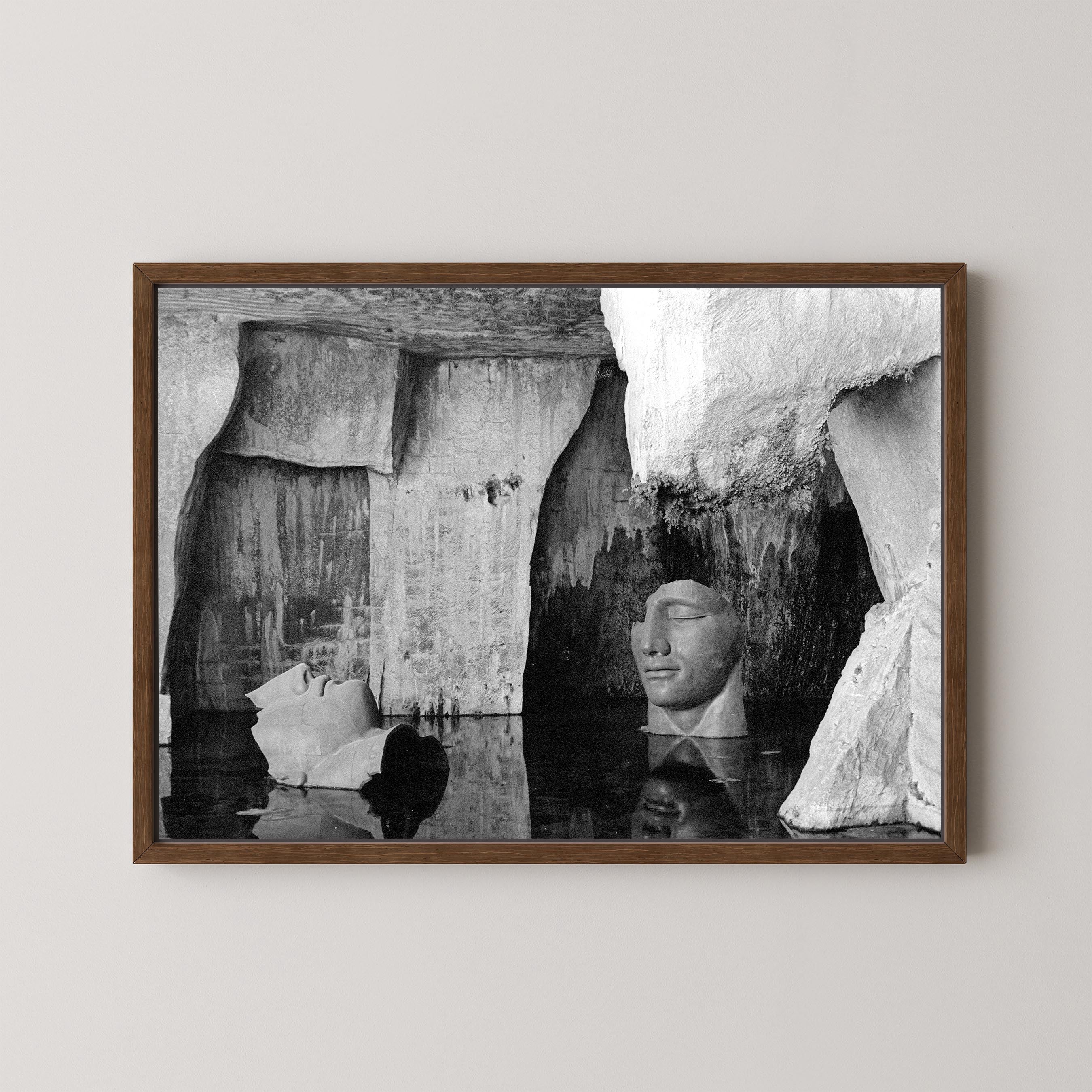 Cavern Black and White