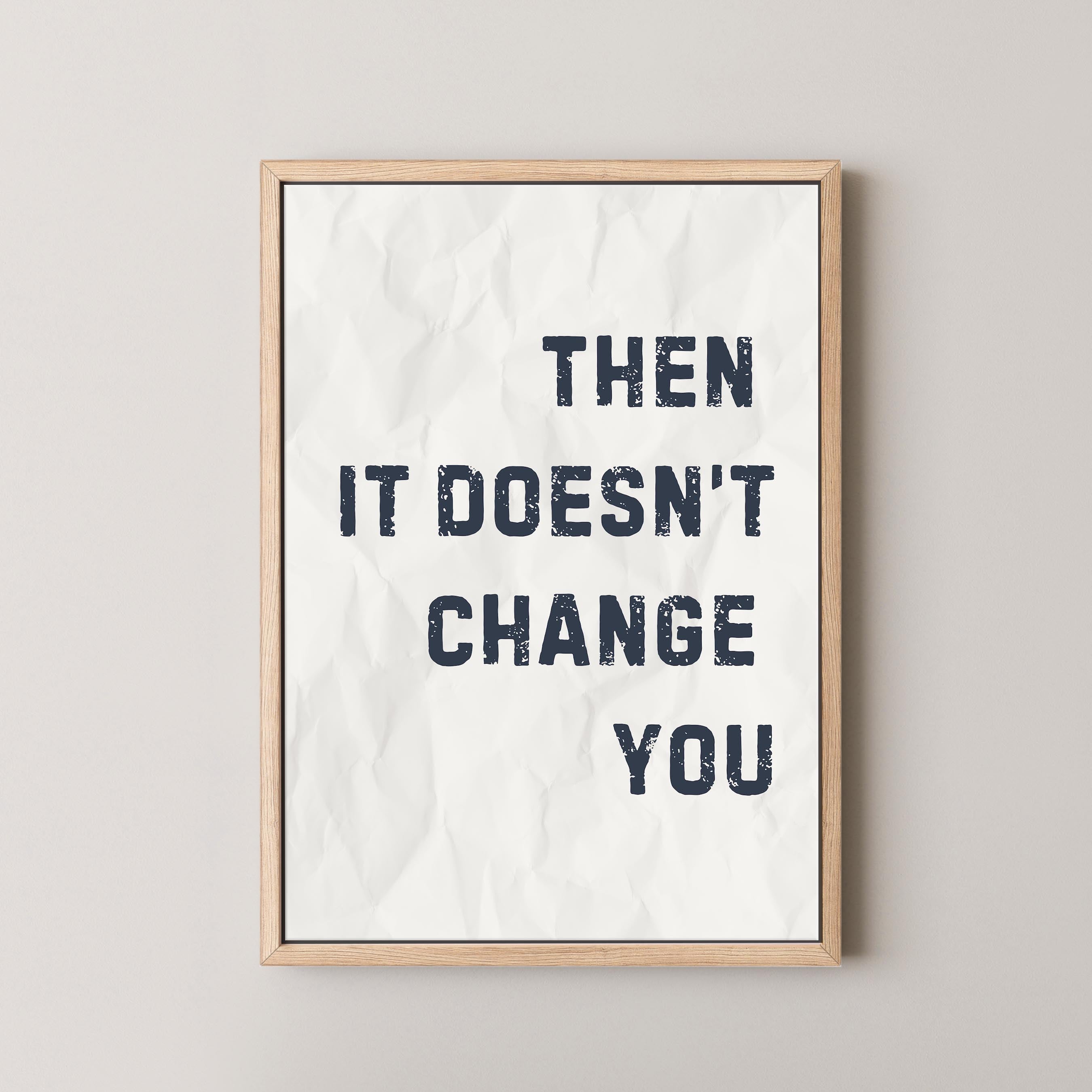 Change