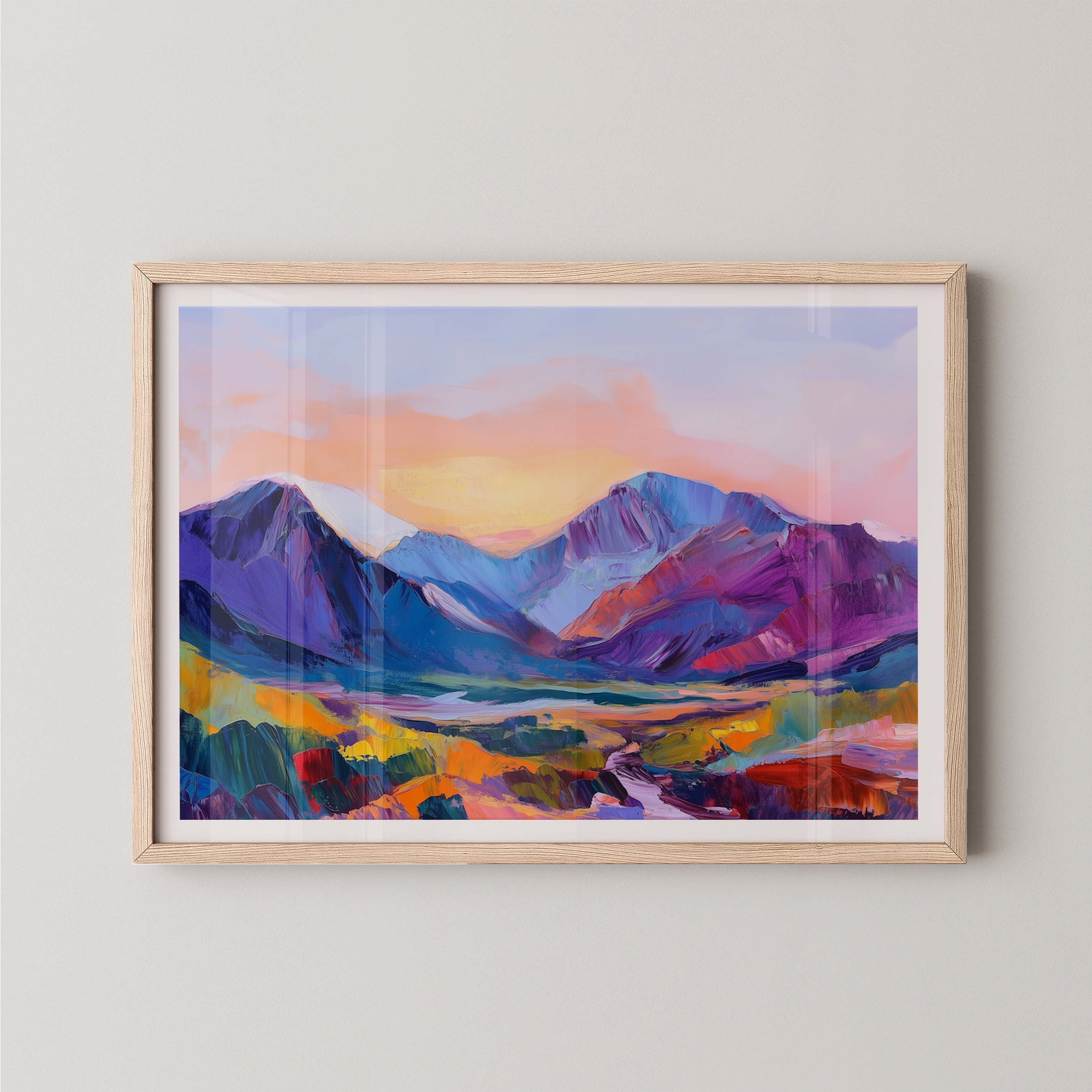Colorful Mountains II