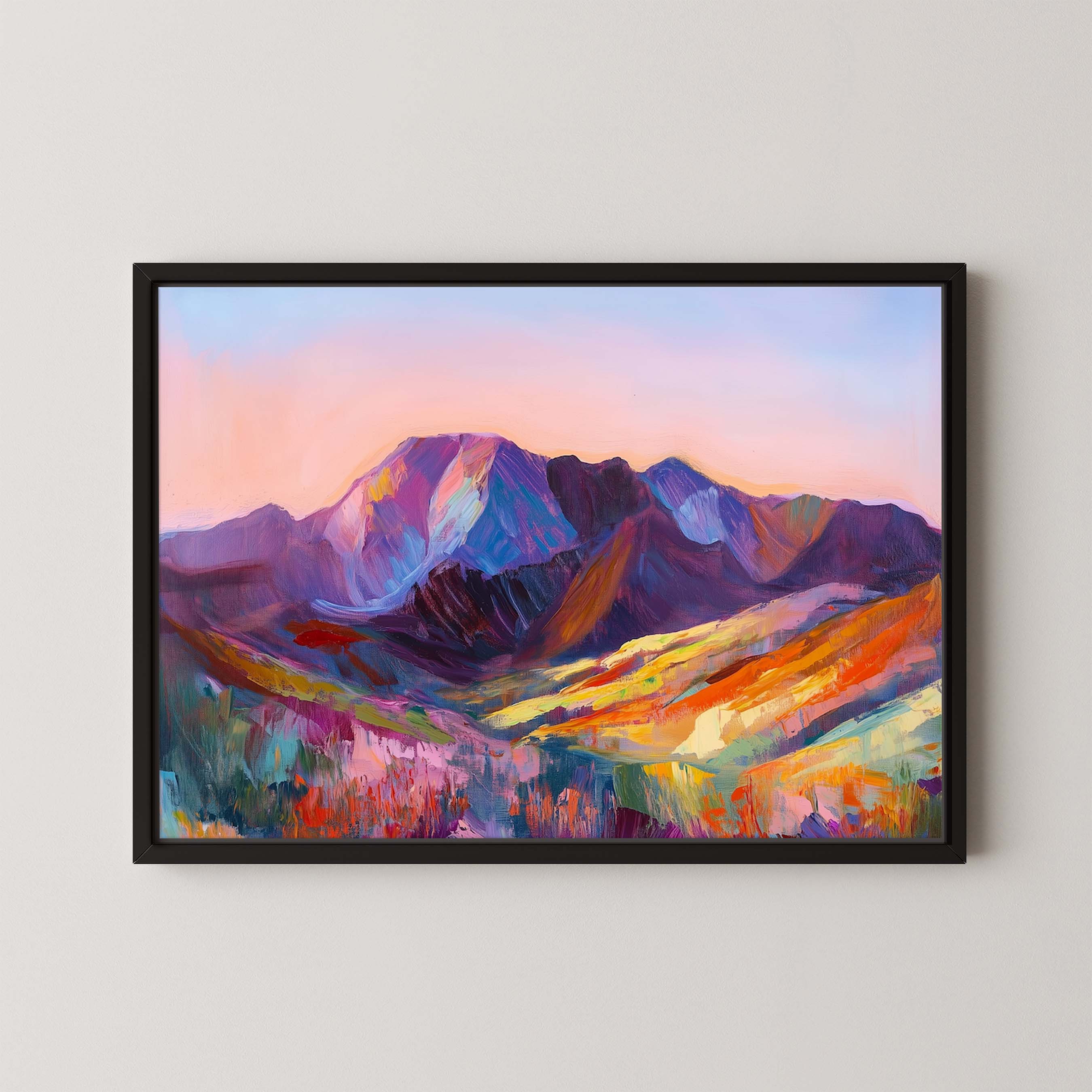 Colorful Mountains I
