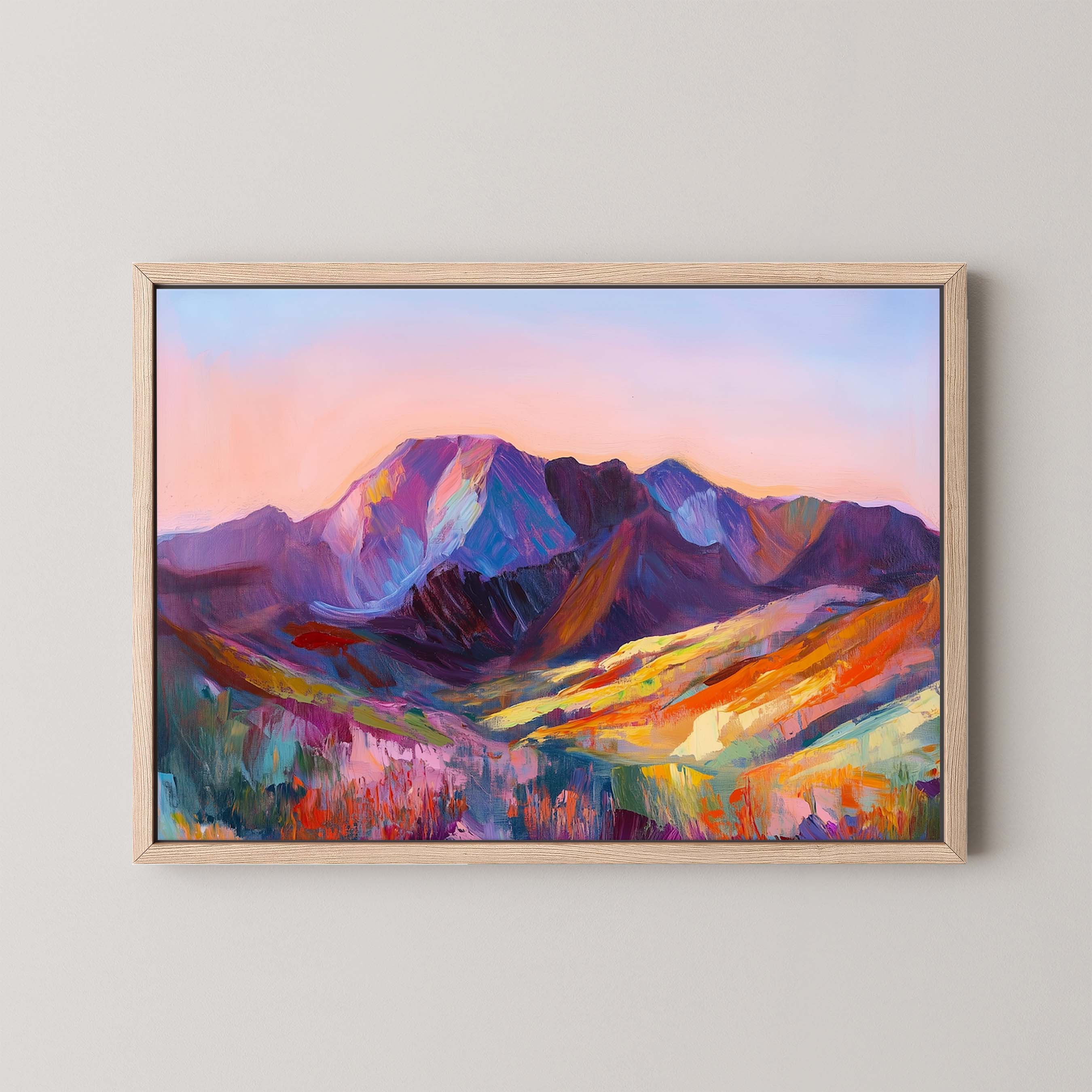 Colorful Mountains I