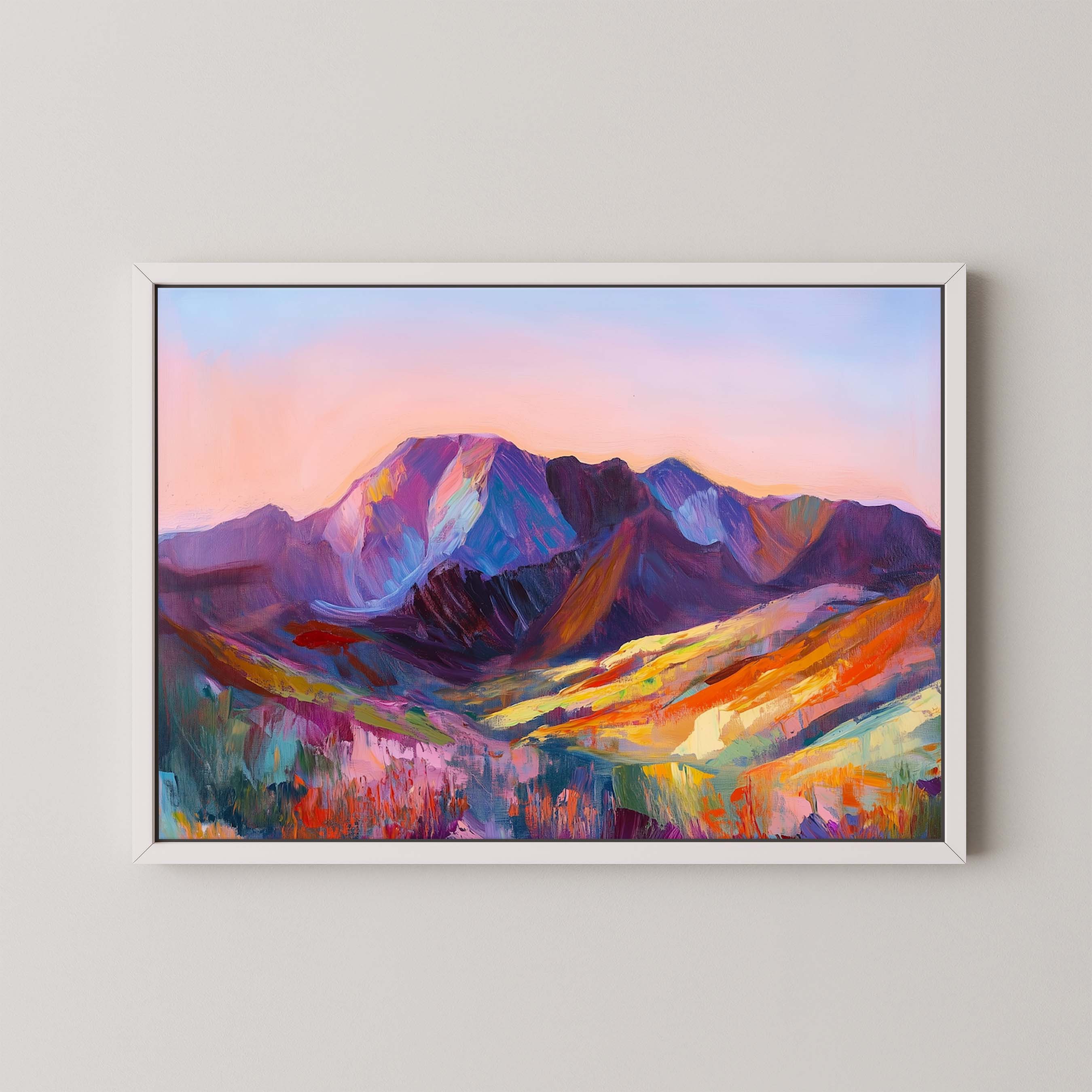 Colorful Mountains I