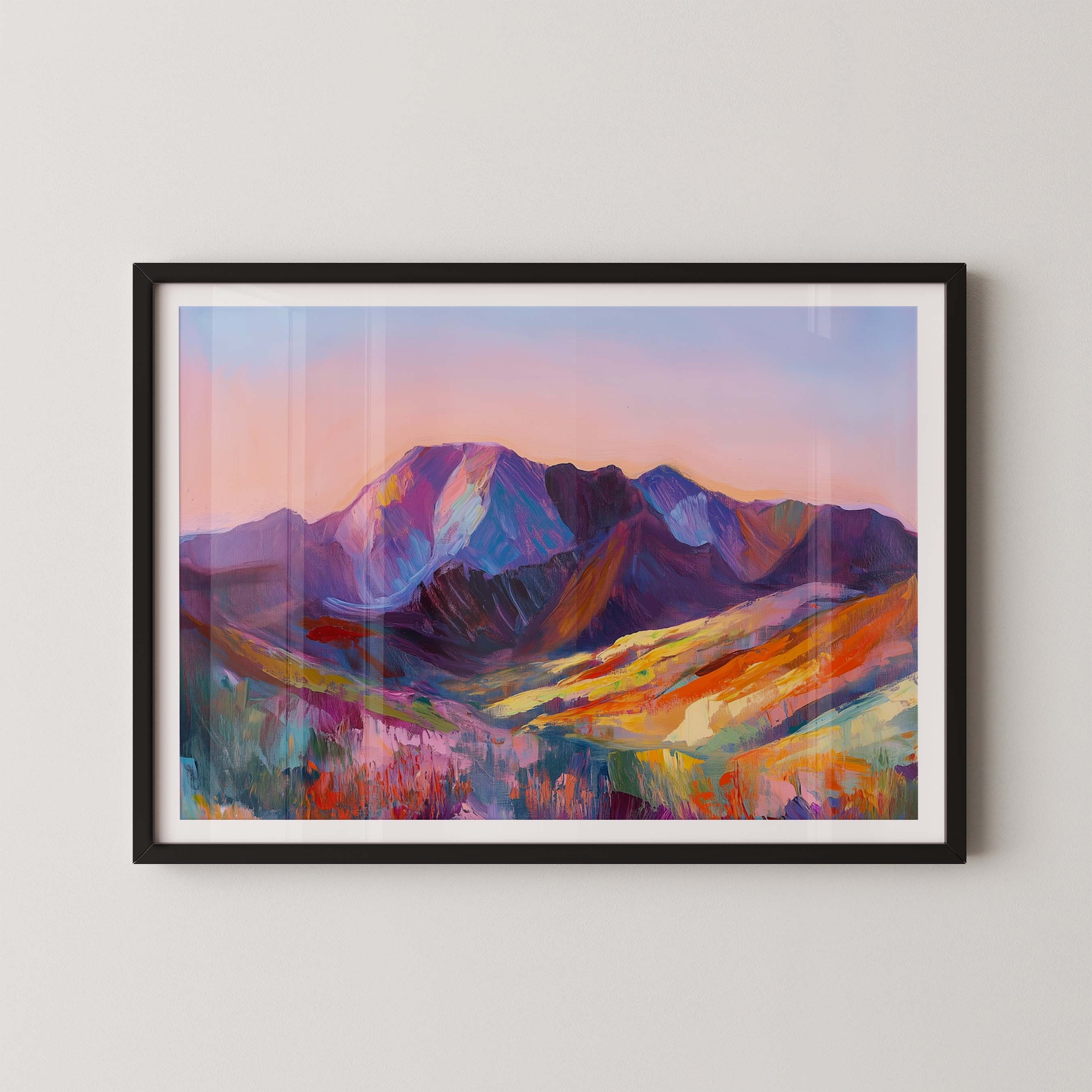 Colorful Mountains I