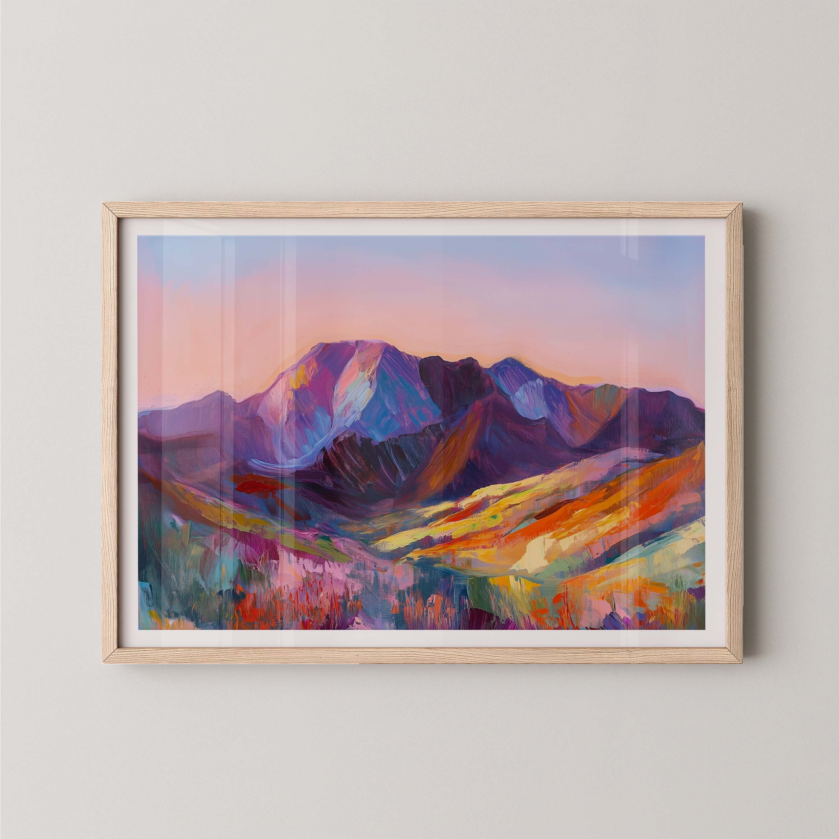 Colorful Mountains I